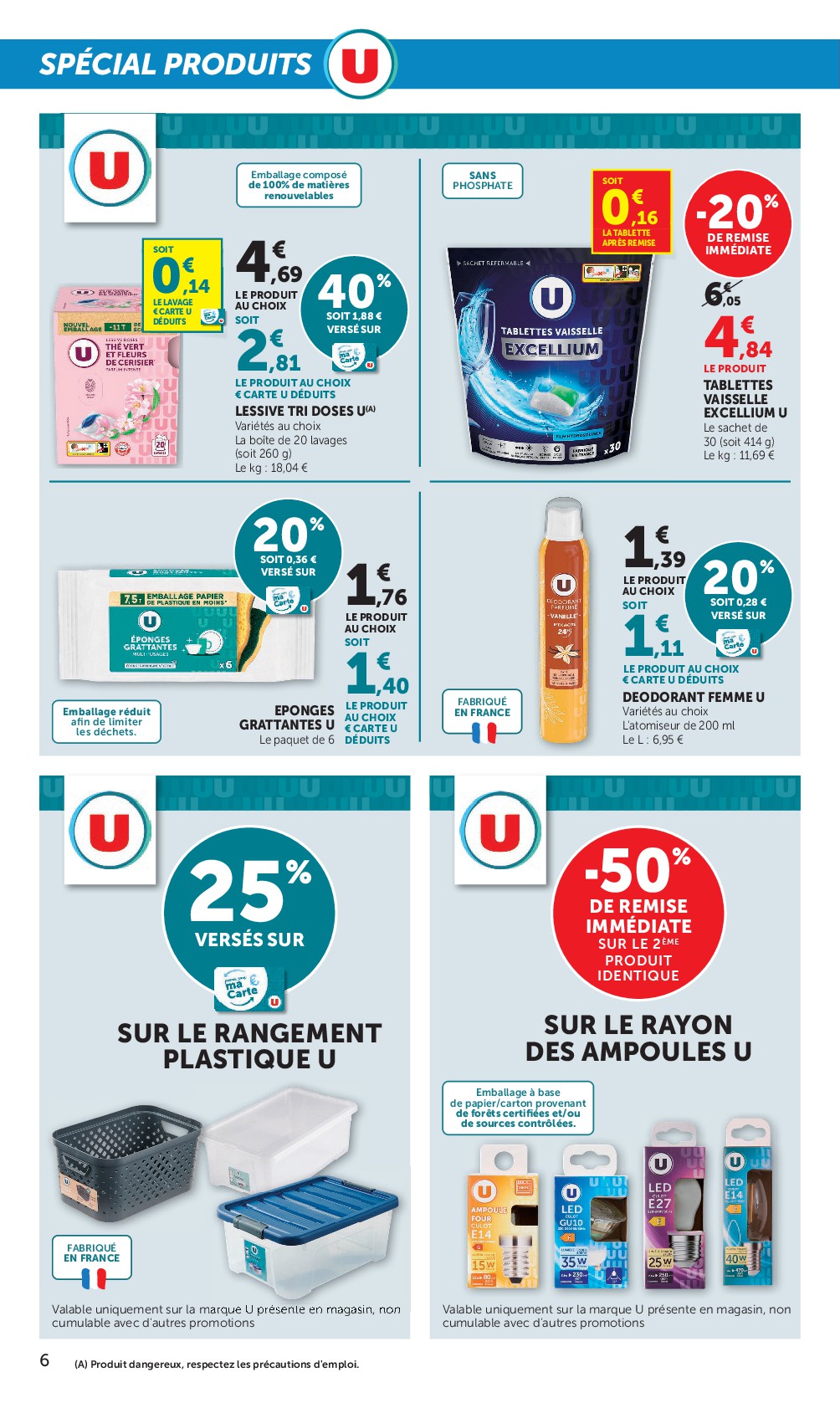 super-u - Prospectus Super U valide du du mardi 13/10/2026 au du dimanche 25/10/2026 - page: 6