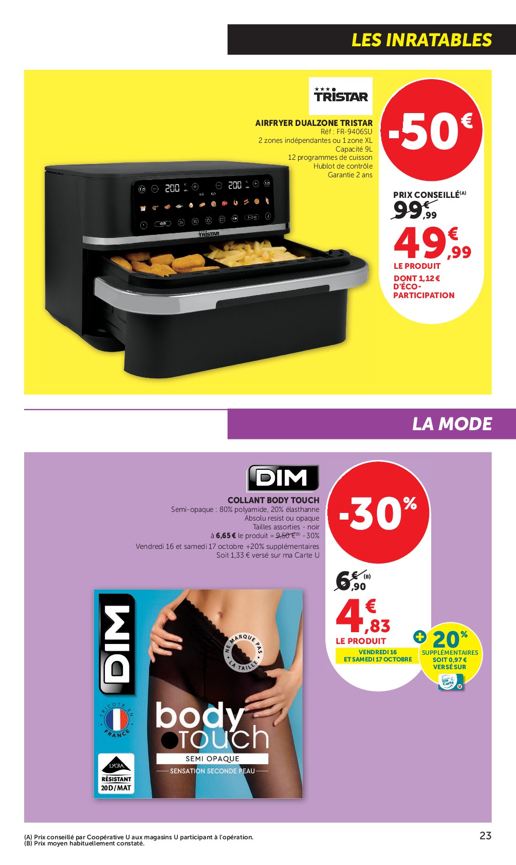 super-u - Prospectus Super U valide du du mardi 13/10/2026 au du dimanche 25/10/2026 - page: 23