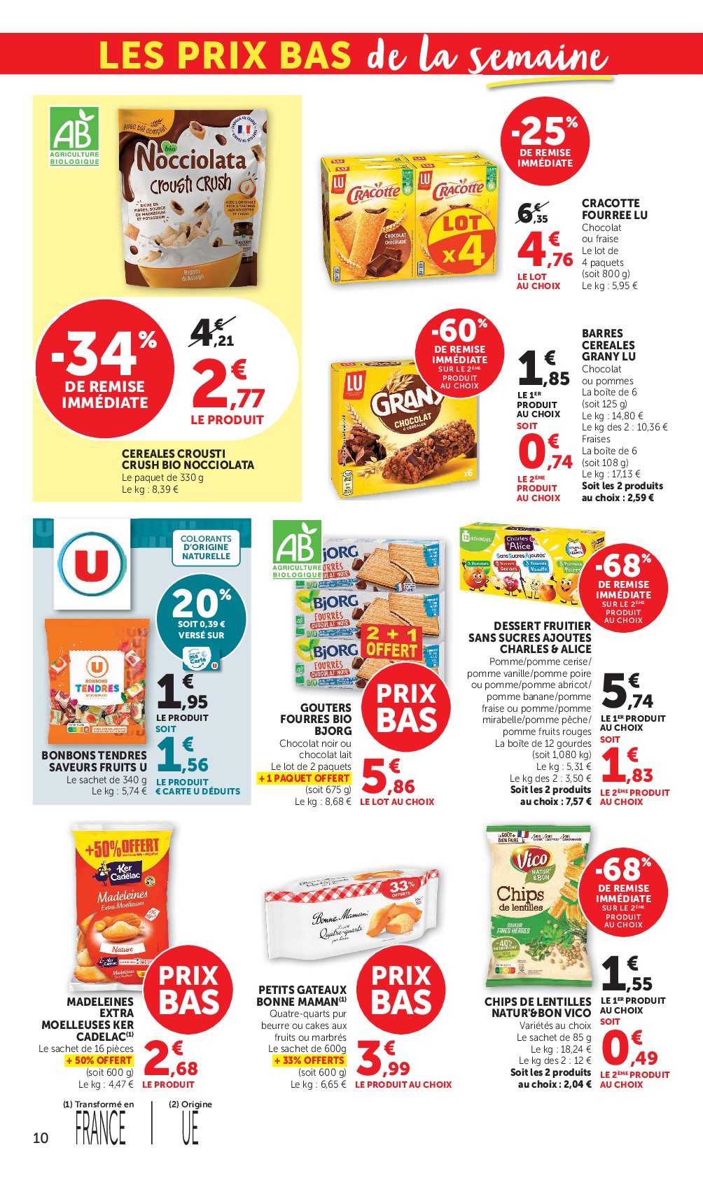 super-u - Prospectus Super U valide du du mardi 13/10/2026 au du dimanche 25/10/2026 - page: 10
