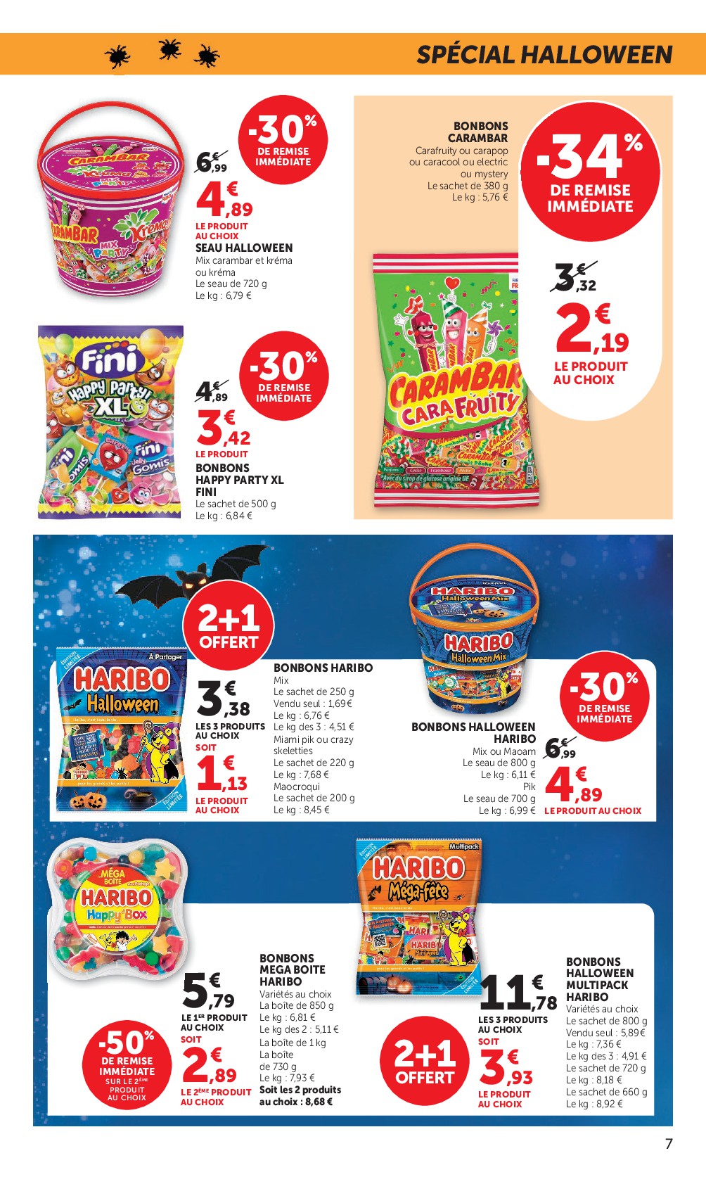 super-u - Prospectus Super U - Halloween à prix bas valide du du mardi 20/10/2026 au du dimanche 01/11/2026 - page: 7