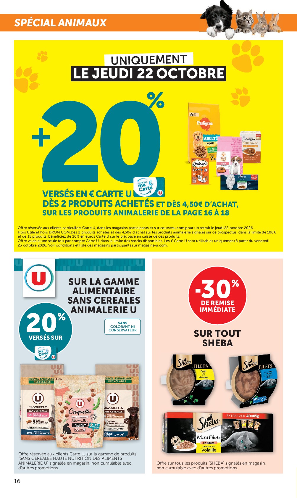 super-u - Prospectus Super U - Halloween à prix bas valide du du mardi 20/10/2026 au du dimanche 01/11/2026 - page: 16