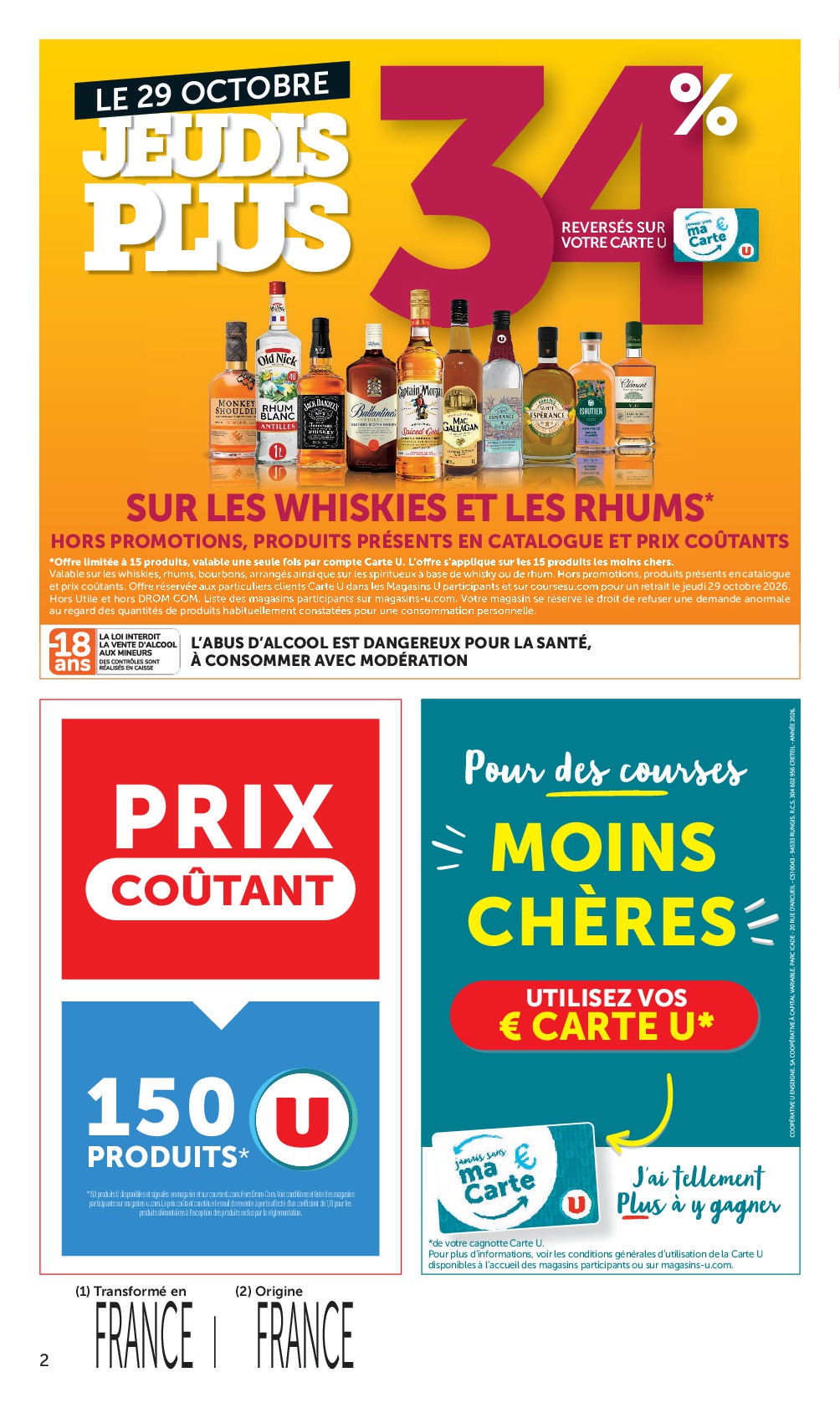 super-u - Prospectus Super U - Halloween à prix bas valide du du mardi 20/10/2026 au du dimanche 01/11/2026 - page: 2