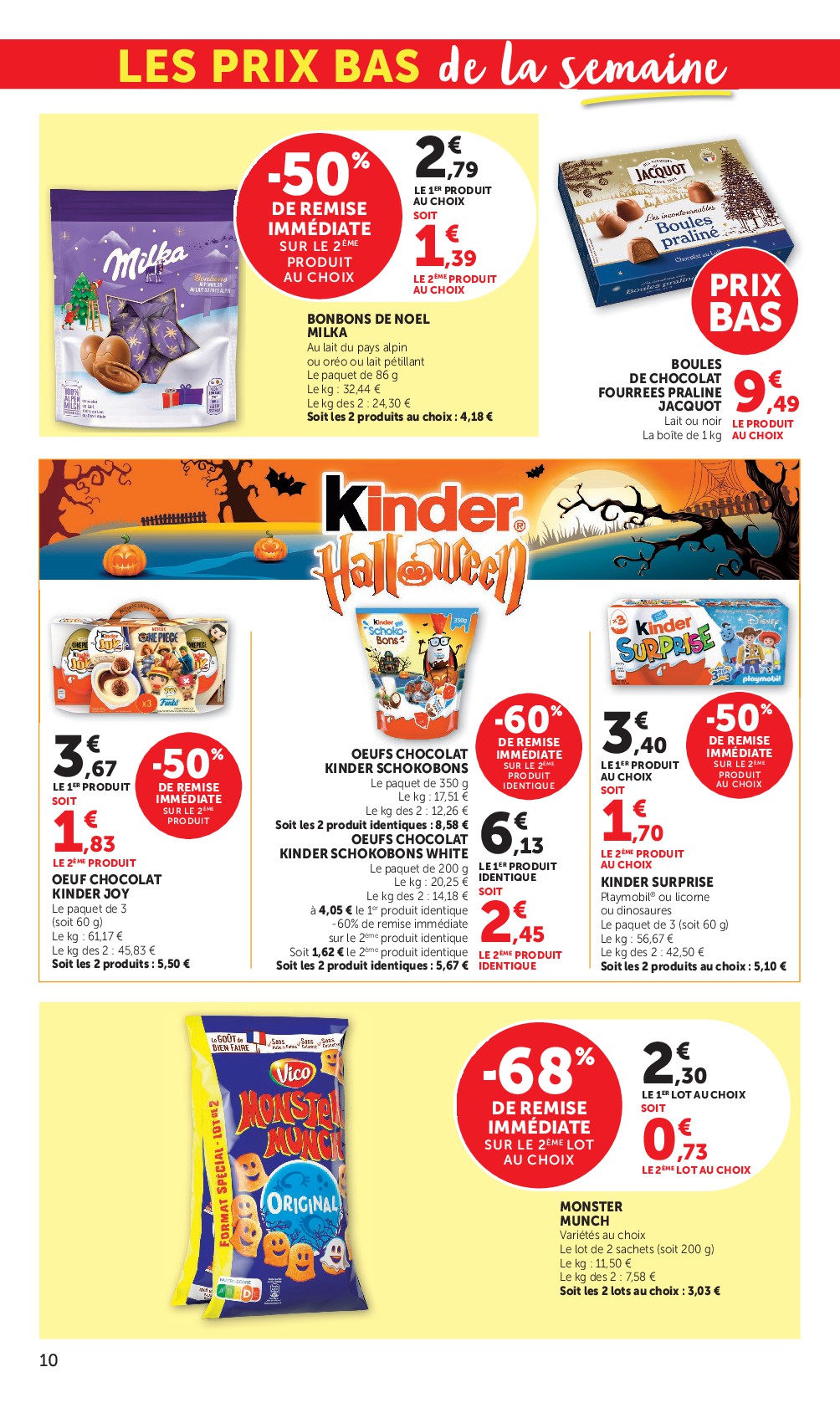 super-u - Prospectus Super U - Halloween à prix bas valide du du mardi 20/10/2026 au du dimanche 01/11/2026 - page: 10