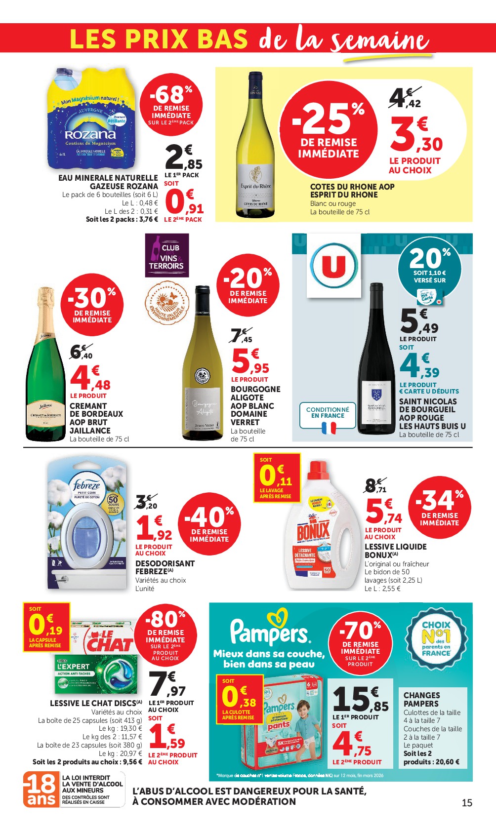 super-u - Prospectus Super U - Halloween à prix bas valide du du mardi 20/10/2026 au du dimanche 01/11/2026 - page: 15