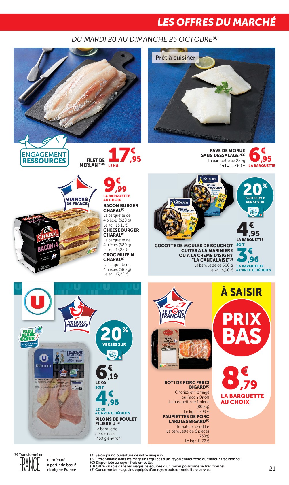 super-u - Prospectus Super U - Halloween à prix bas valide du du mardi 20/10/2026 au du dimanche 01/11/2026 - page: 21