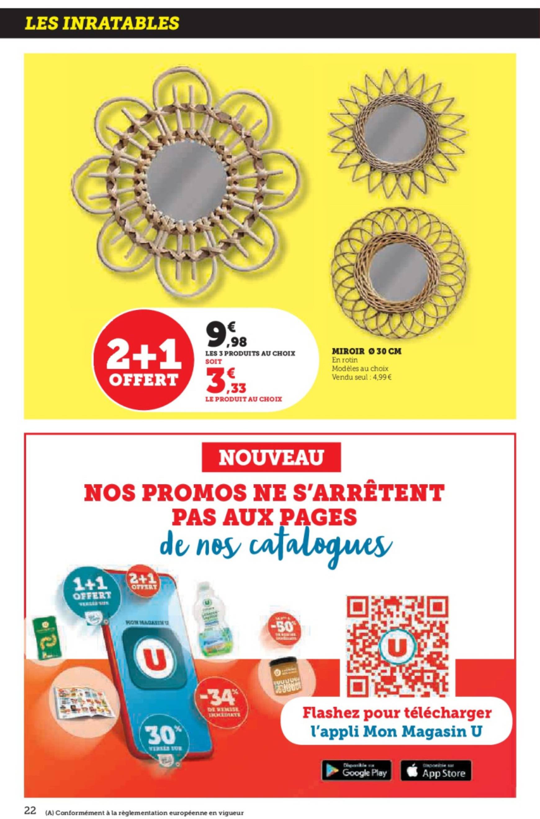 super-u - Catalogue Hyper U - Les prix bas de la semaine valable dès 24.09. - 06.10. - page: 22