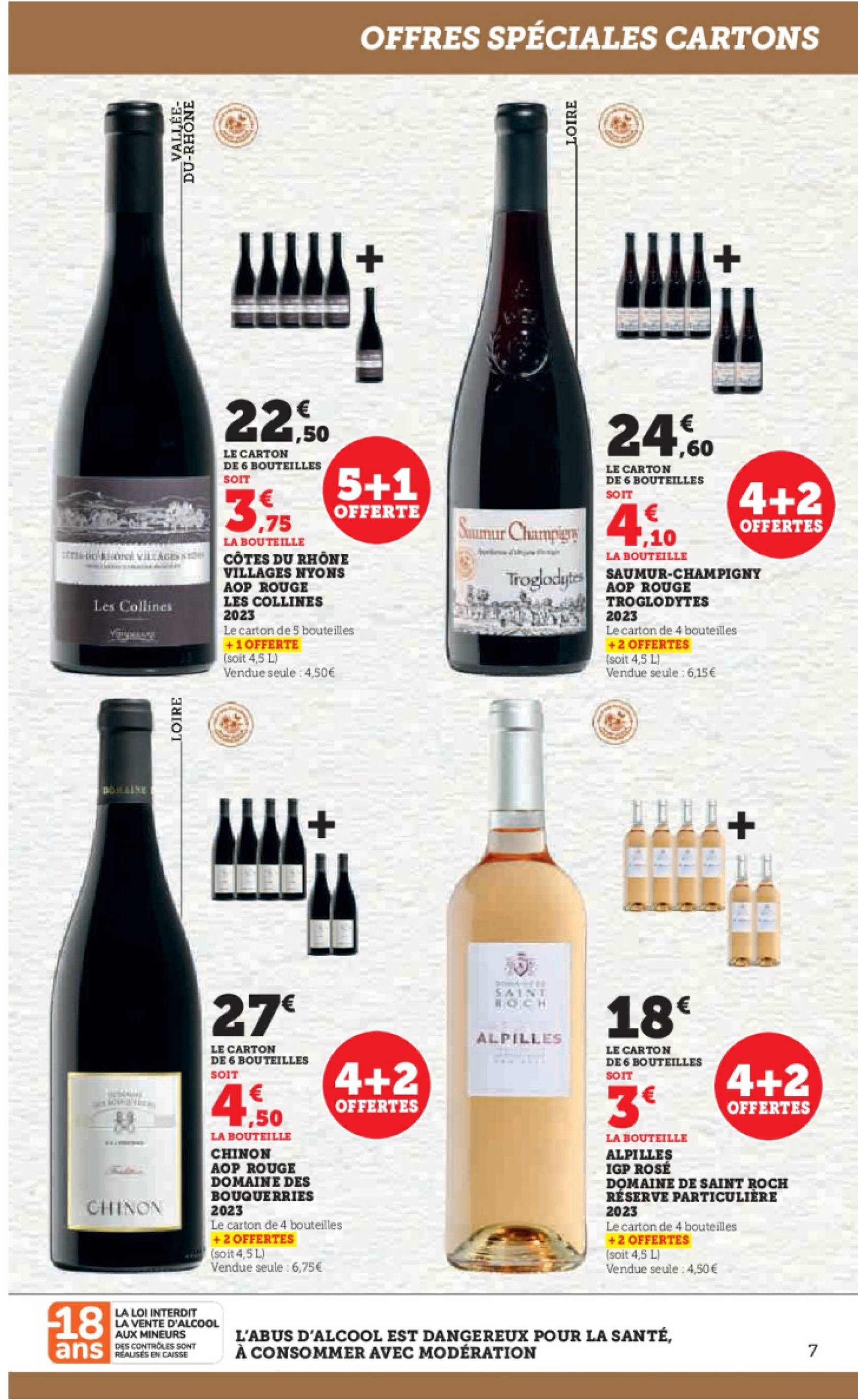 super-u - Catalogue Hyper U - Foire aux vins ! valable dès 24.09. - 06.10. - page: 7