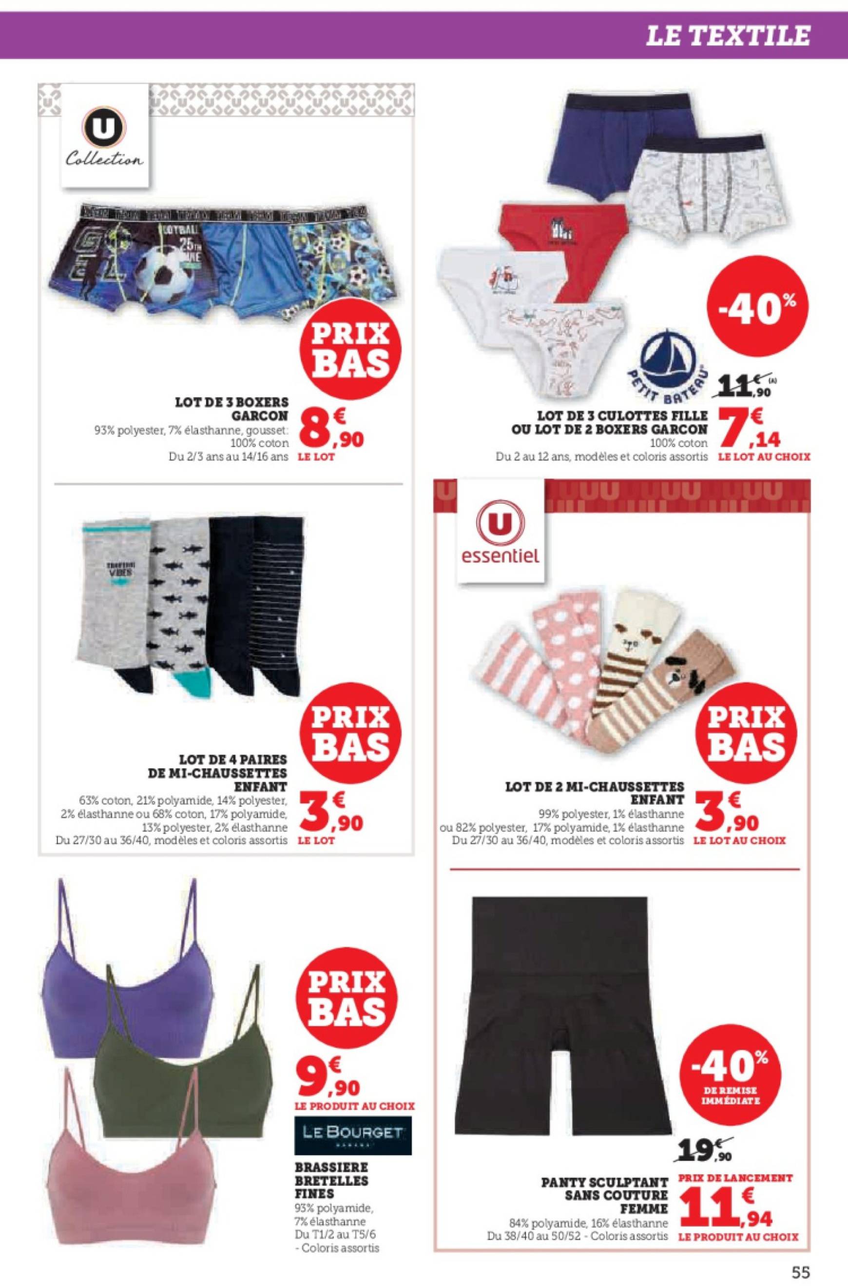 super-u - Catalogue Hyper U - Les prix bas de la semaine valable dès 05.11. - 15.11. - page: 55