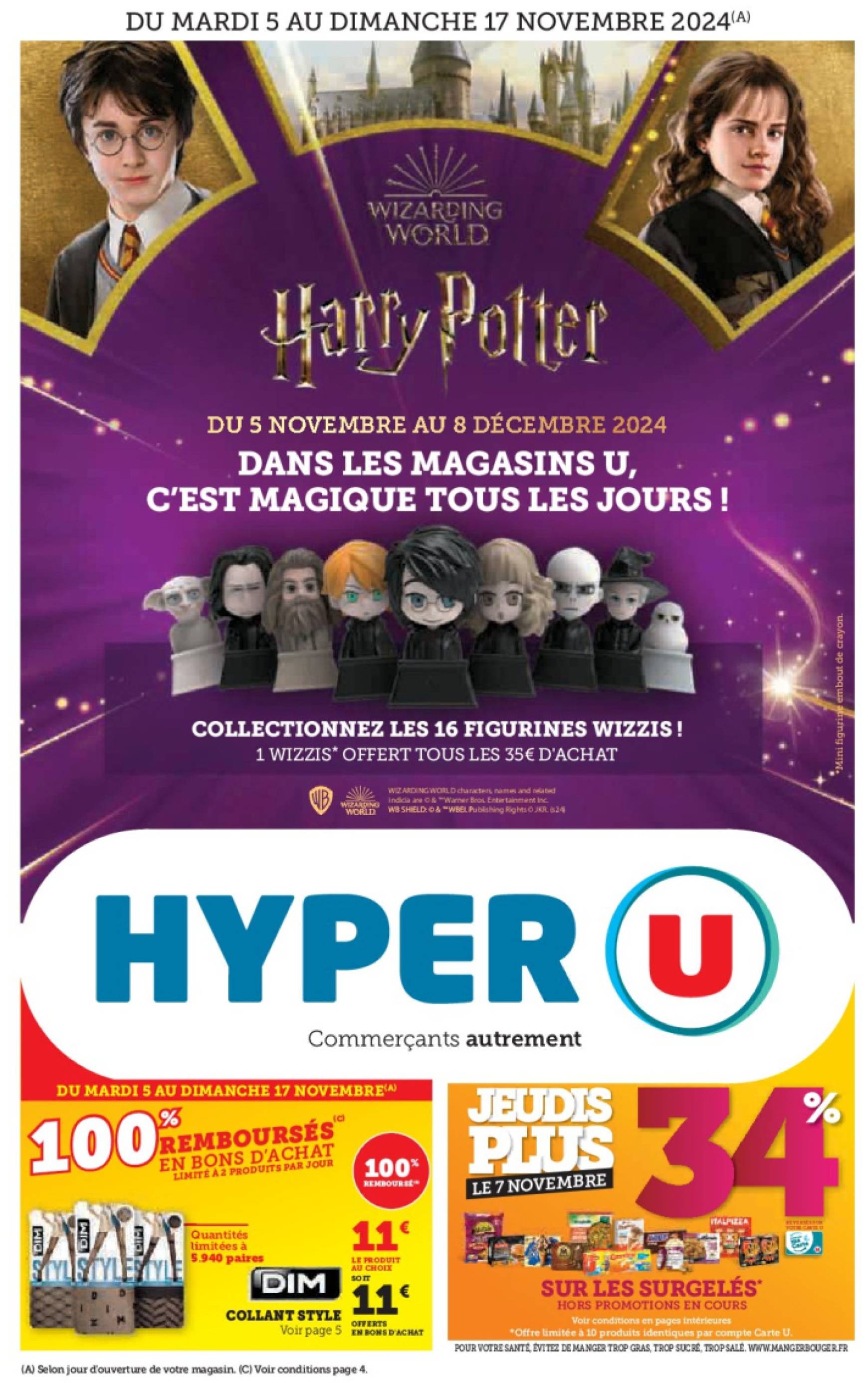 super-u - Catalogue Hyper U - Les prix bas de la semaine valable dès 05.11. - 15.11.