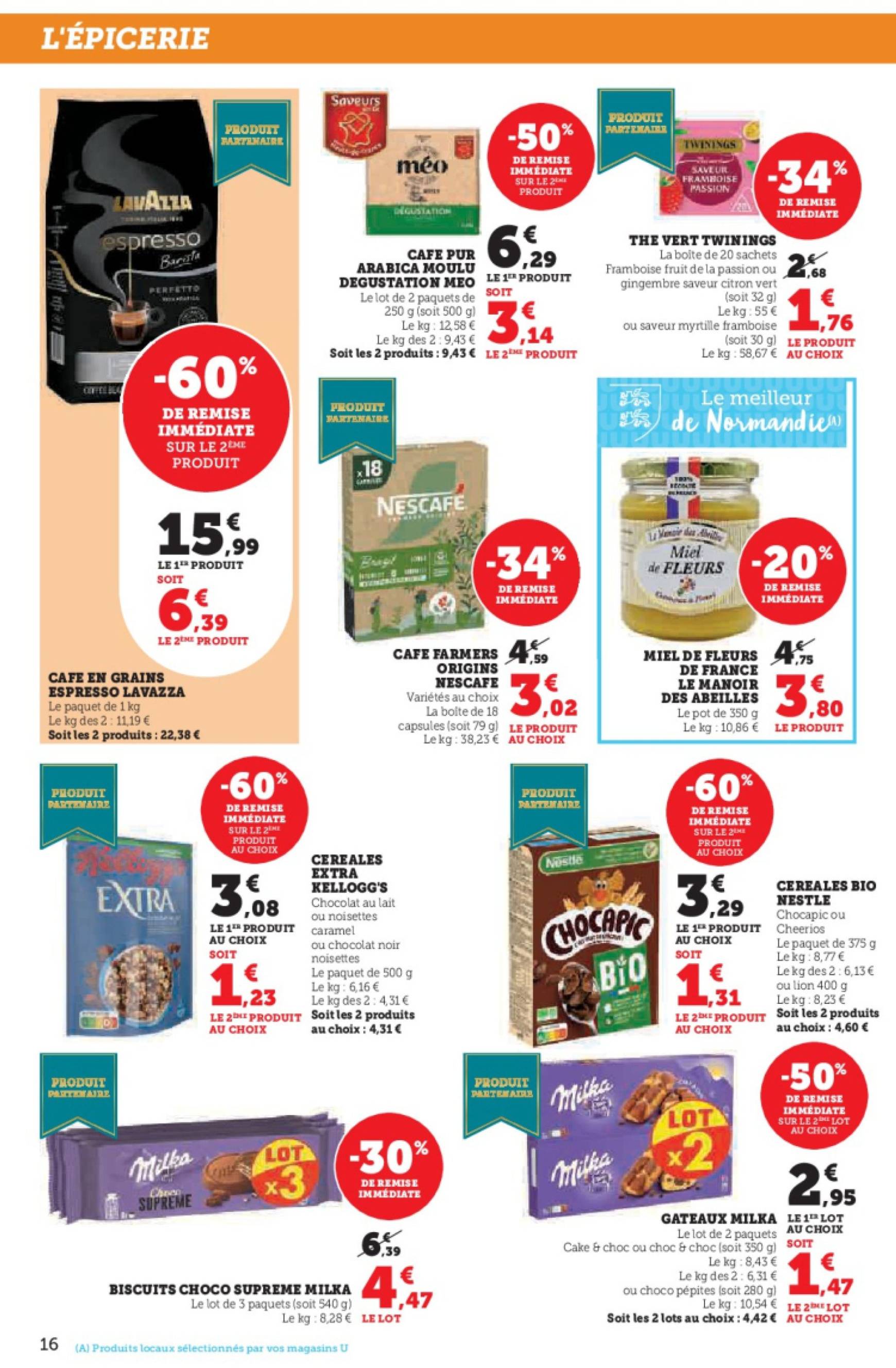 super-u - Catalogue Hyper U - Les prix bas de la semaine valable dès 05.11. - 15.11. - page: 16