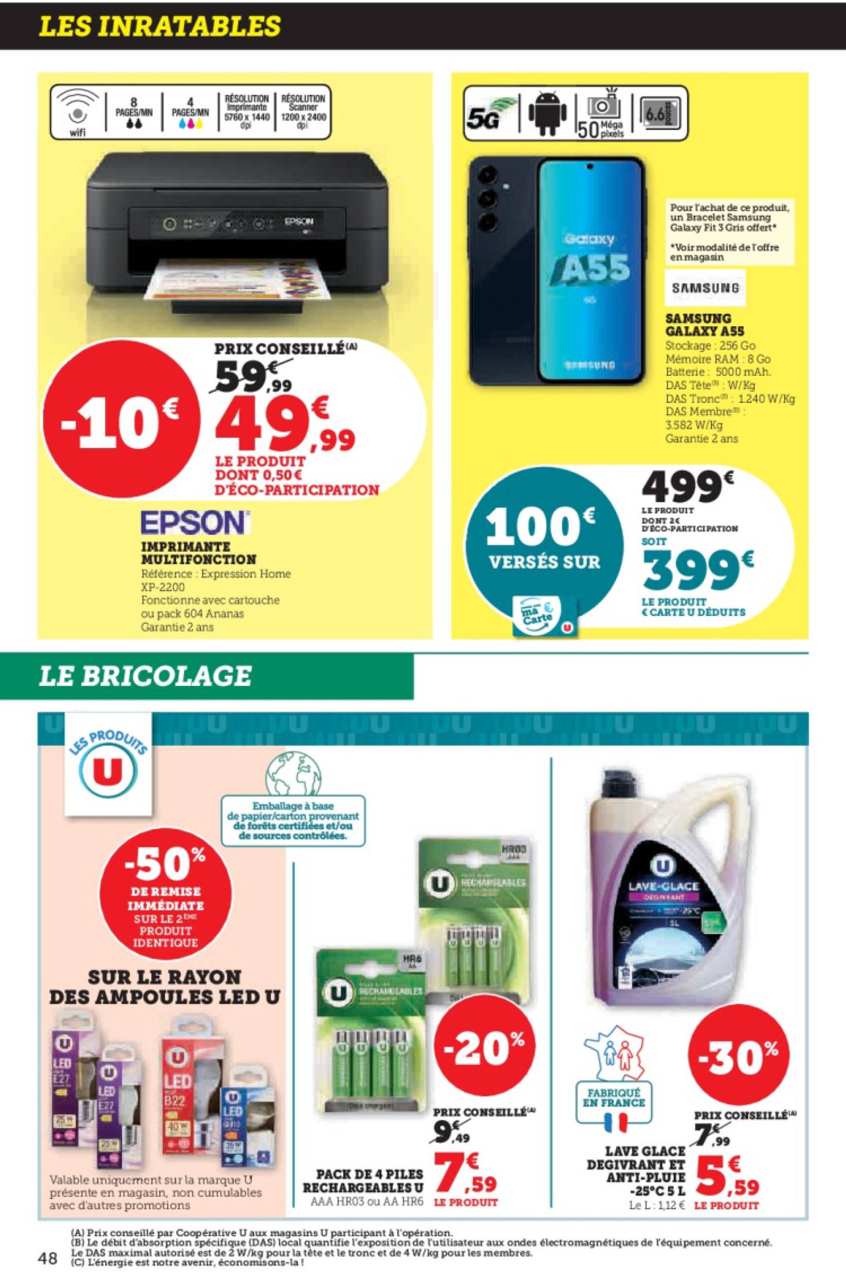 super-u - Catalogue Hyper U - Les prix bas de la semaine valable dès 05.11. - 15.11. - page: 48