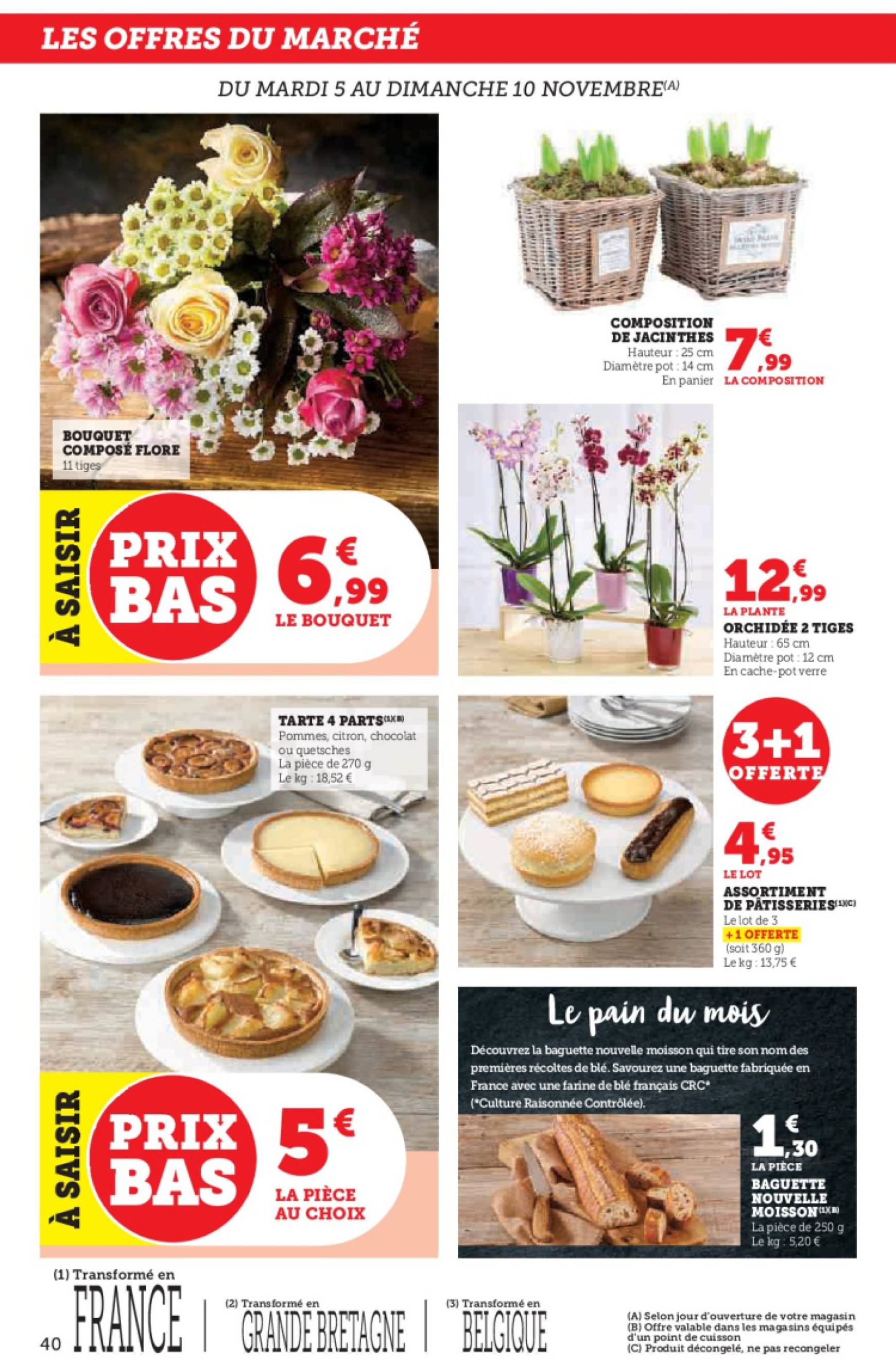 super-u - Catalogue Hyper U - Les prix bas de la semaine valable dès 05.11. - 15.11. - page: 40