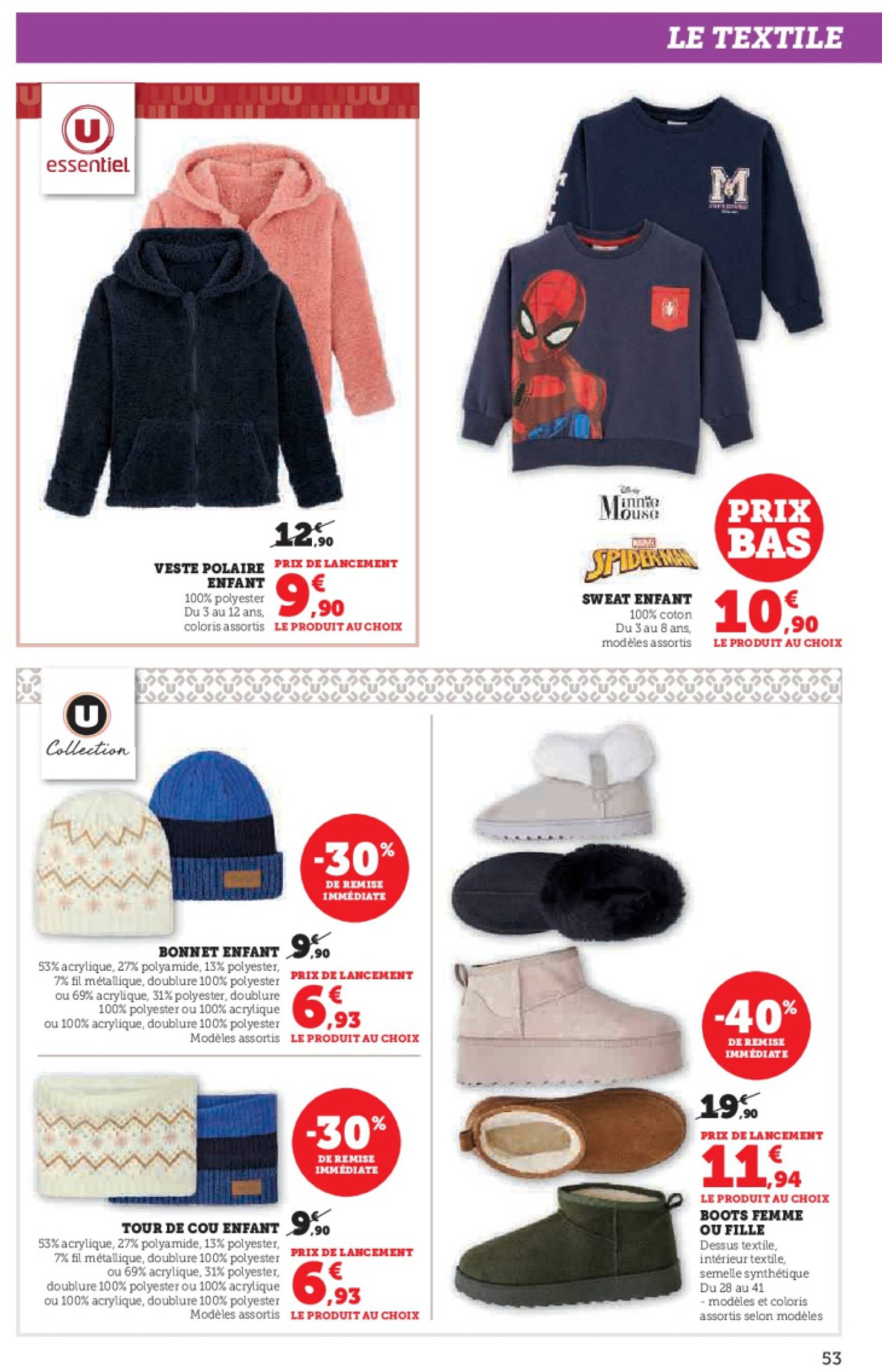 super-u - Catalogue Hyper U - Les prix bas de la semaine valable dès 05.11. - 15.11. - page: 53