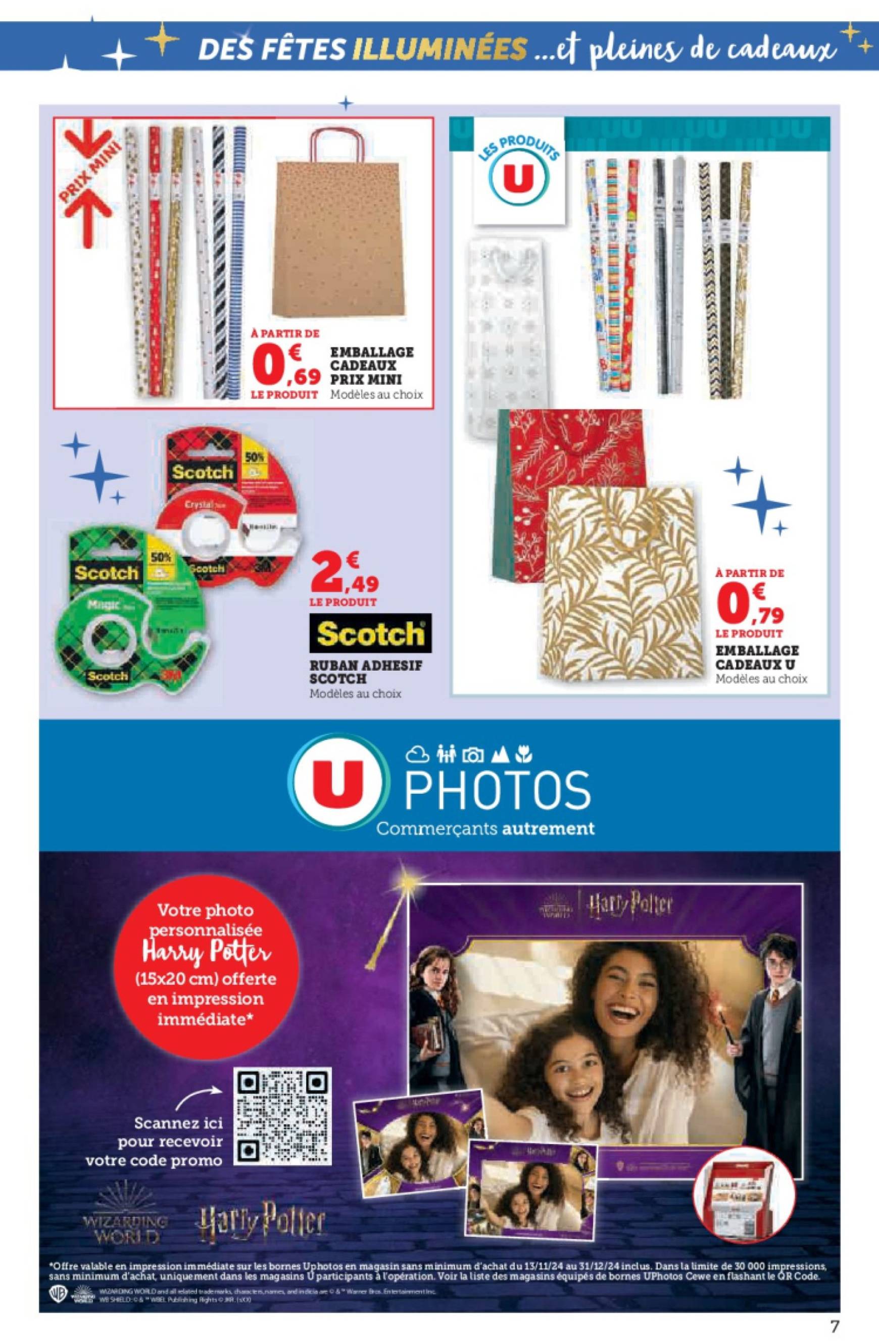 super-u - Catalogue Super U - Préparatifs pour Noël valable dès 13.11. - 24.12. - page: 7