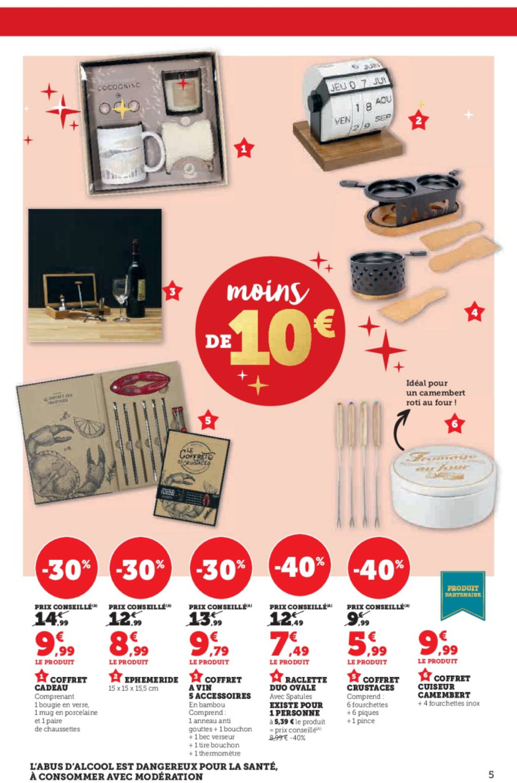 super-u - Catalogue Super U - Préparatifs pour Noël valable dès 13.11. - 24.12. - page: 5