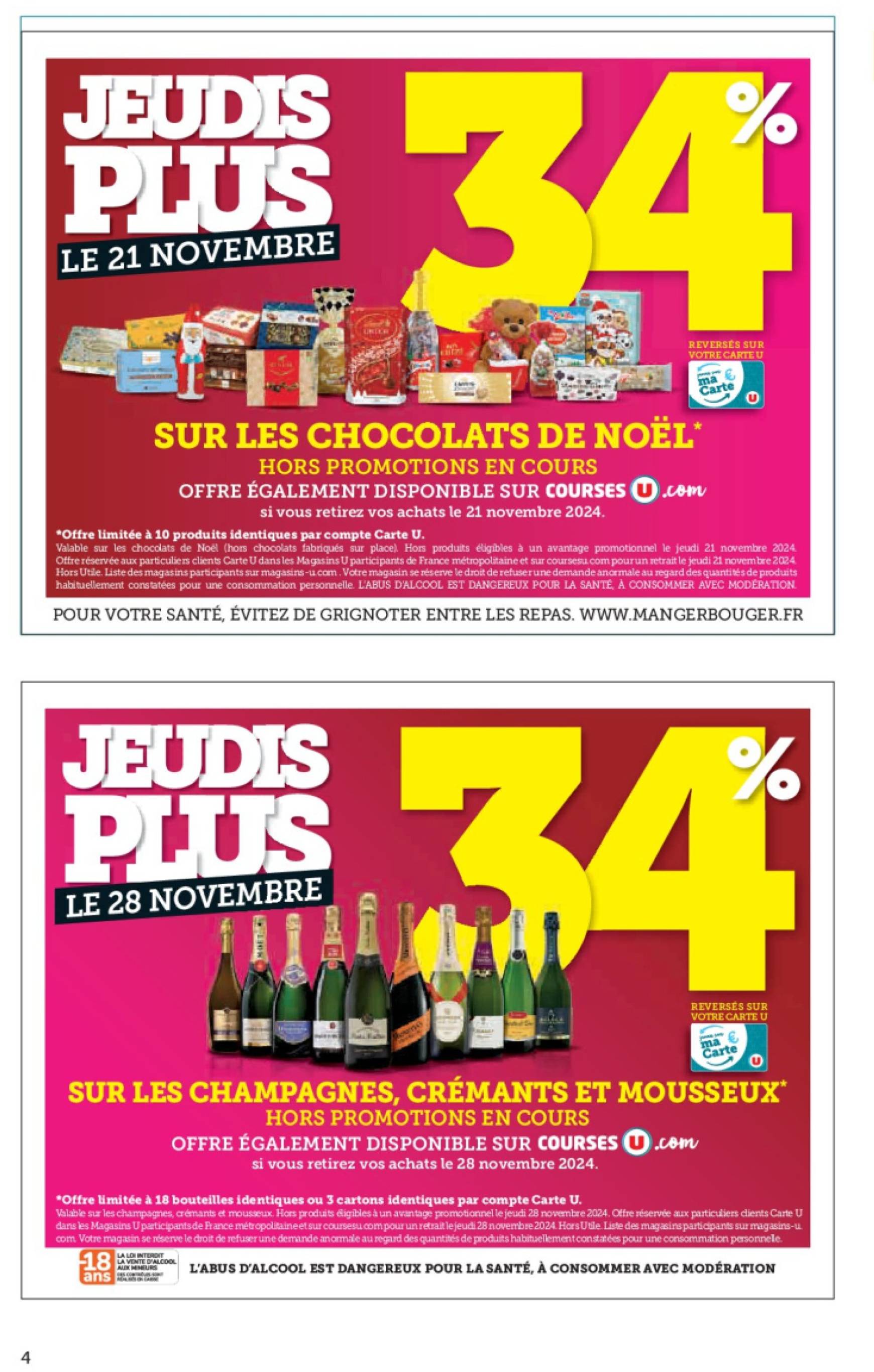 super-u - Catalogue Super U valable dès 19.11. - 01.12. - page: 4