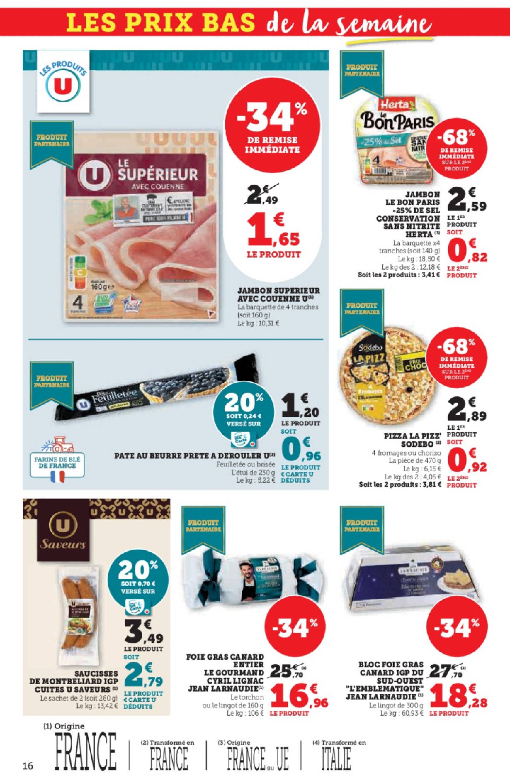 super-u - Catalogue Super U - Black Friday valable dès 26/11 - 08/12 - page: 16