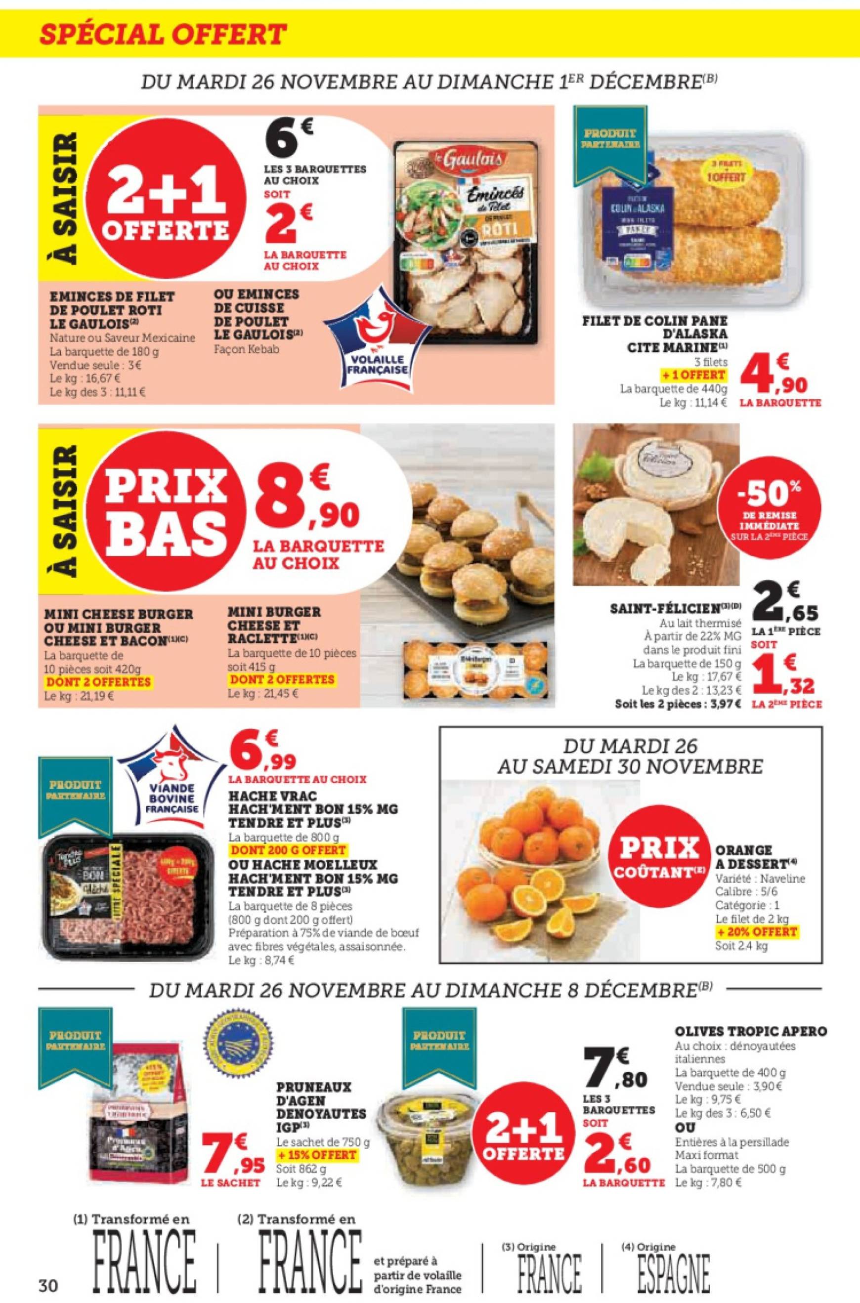 super-u - Catalogue Super U - Black Friday valable dès 26/11 - 08/12 - page: 30