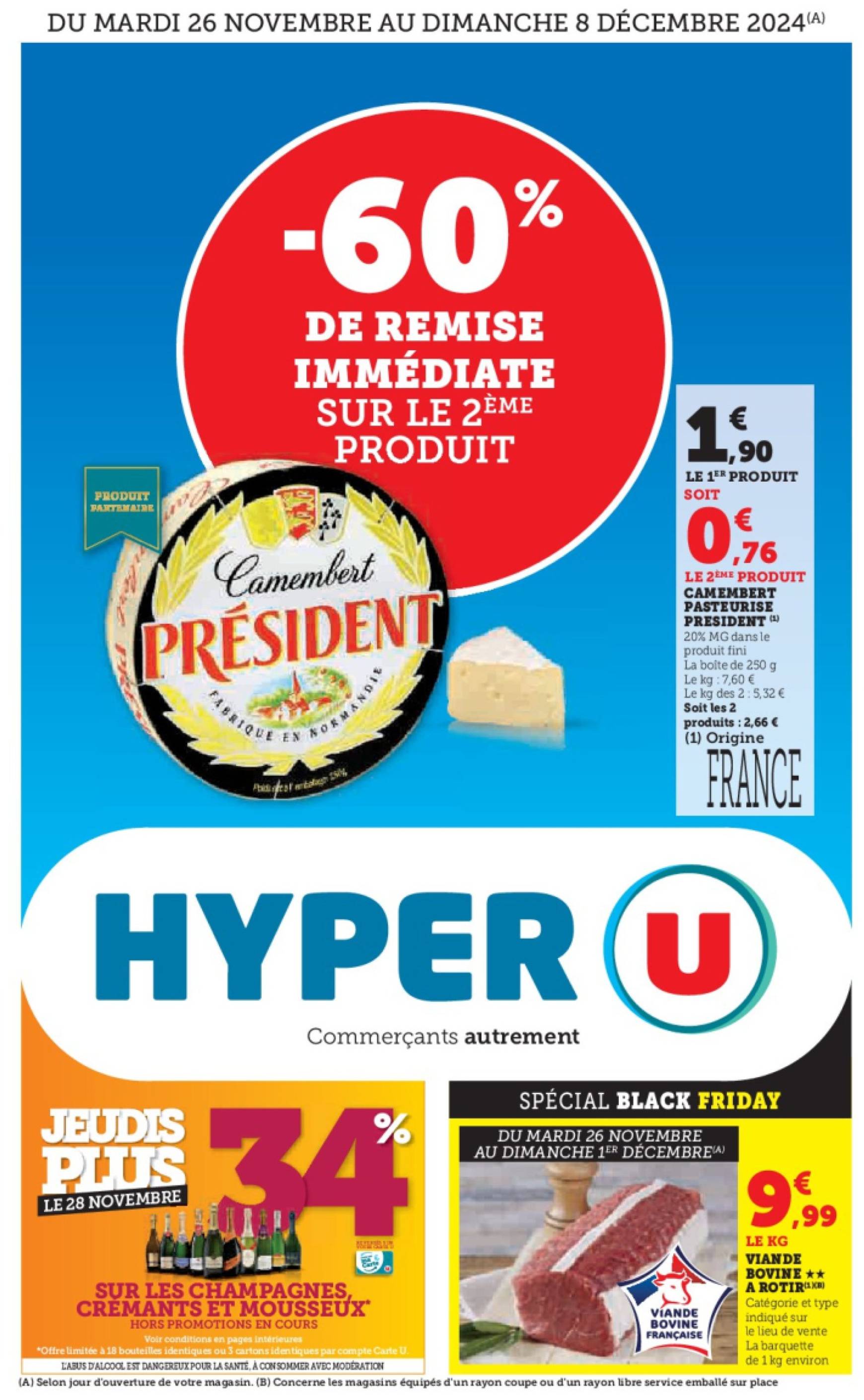 super-u - Catalogue Hyper U valable dès 26/11 - 08/12