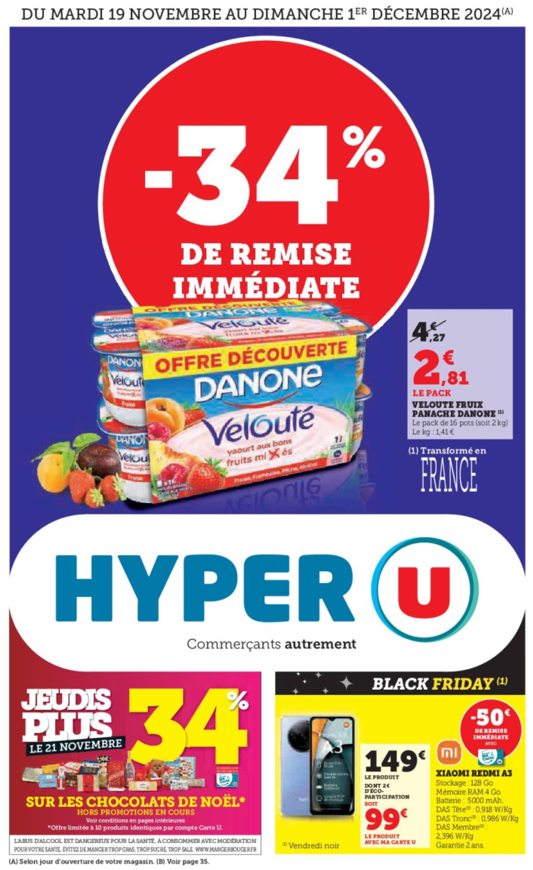 super-u - Catalogue Hyper U valable dès 19/11 - 01/12