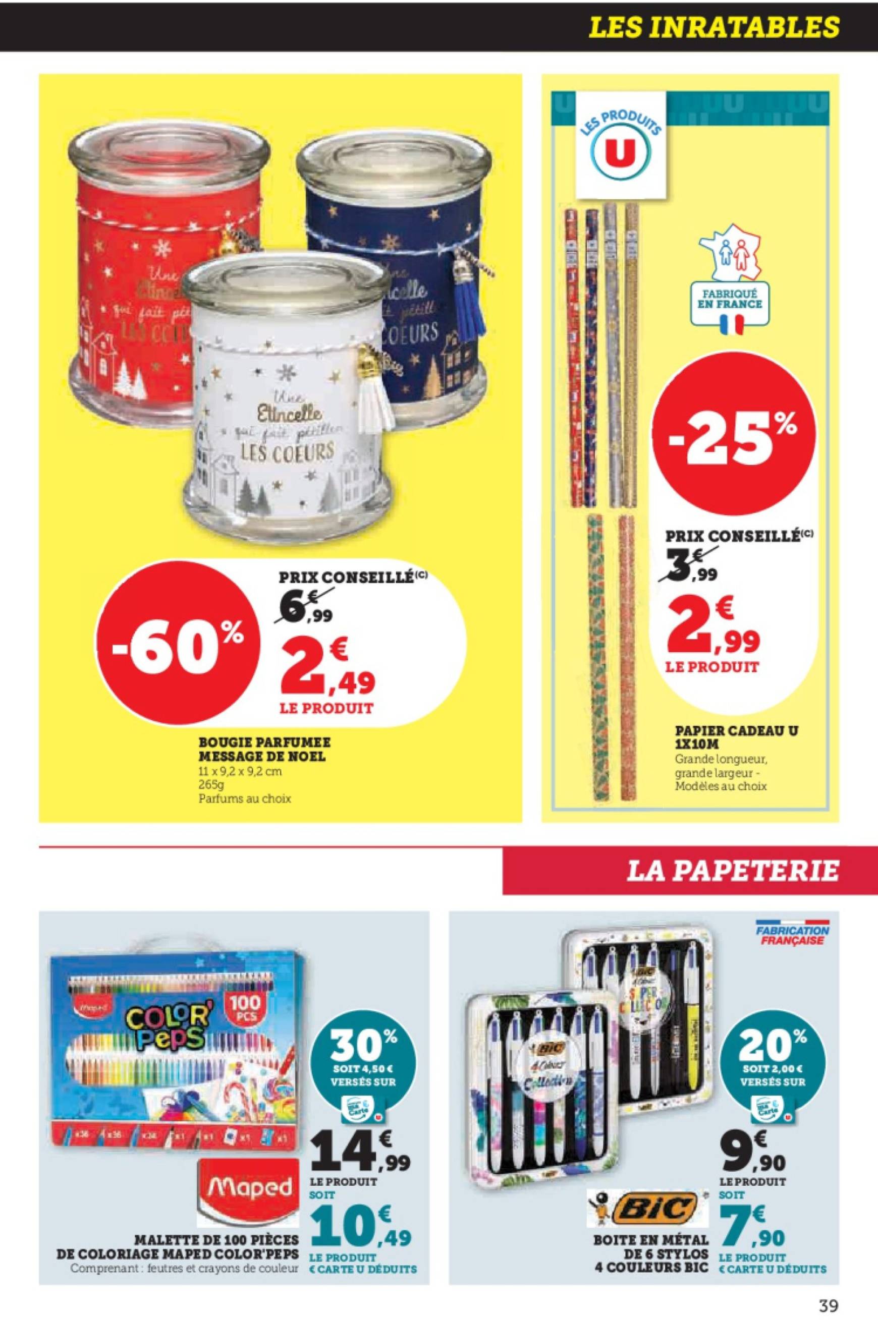 super-u - Catalogue Super U valable dès 10/12 - 24/12 - page: 39