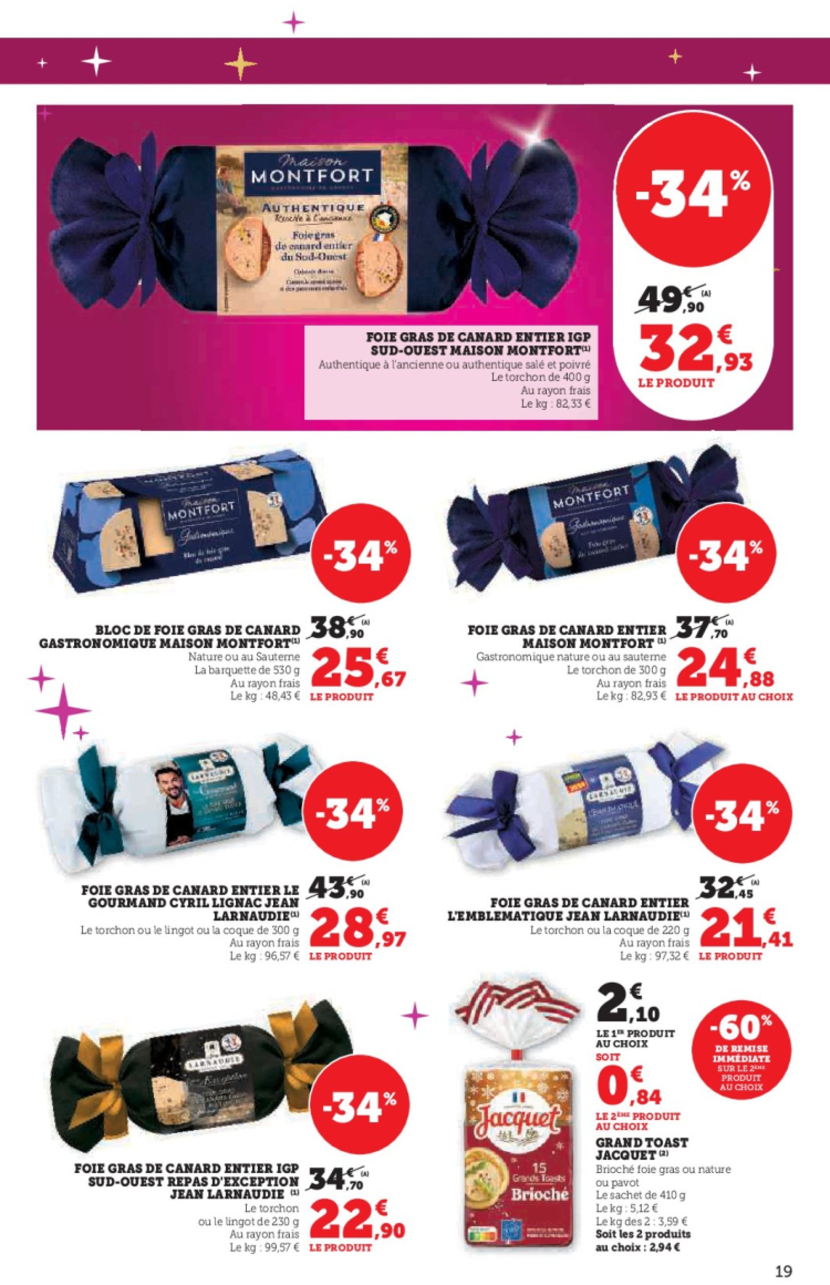 super-u - Catalogue Hyper U - Les prix bas de Noël valable dès 10/12 - 24/12 - page: 19