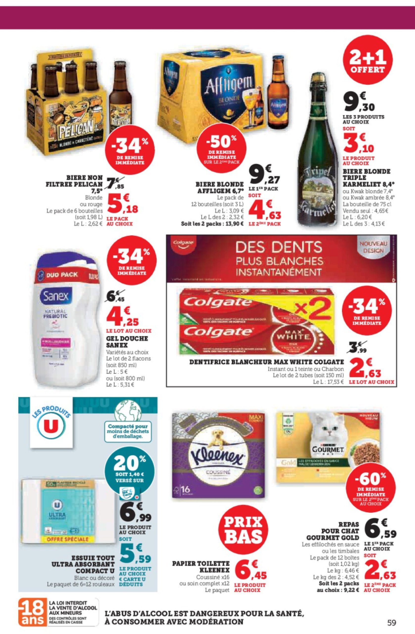 super-u - Catalogue Hyper U - Les prix bas de Noël valable dès 10/12 - 24/12 - page: 59