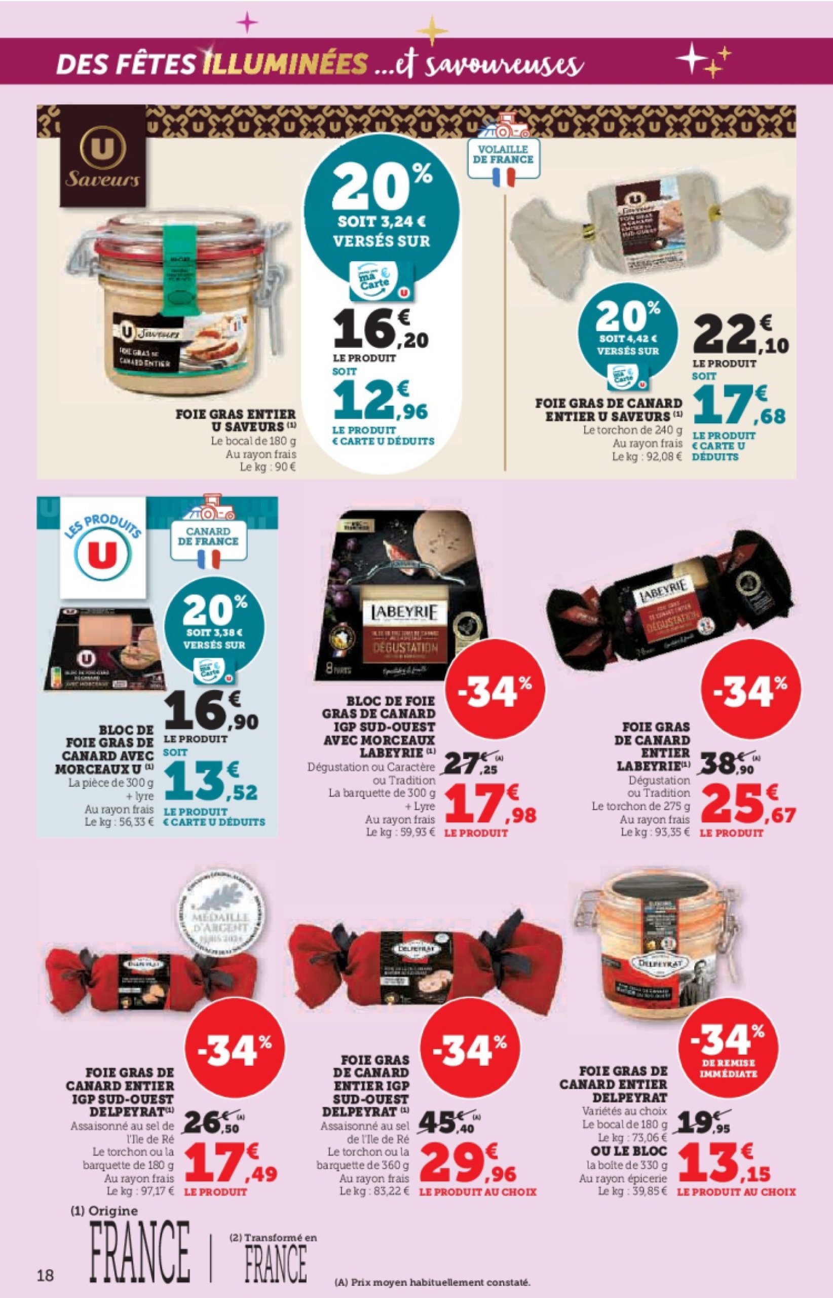 super-u - Catalogue Hyper U - Les prix bas de Noël valable dès 10/12 - 24/12 - page: 18