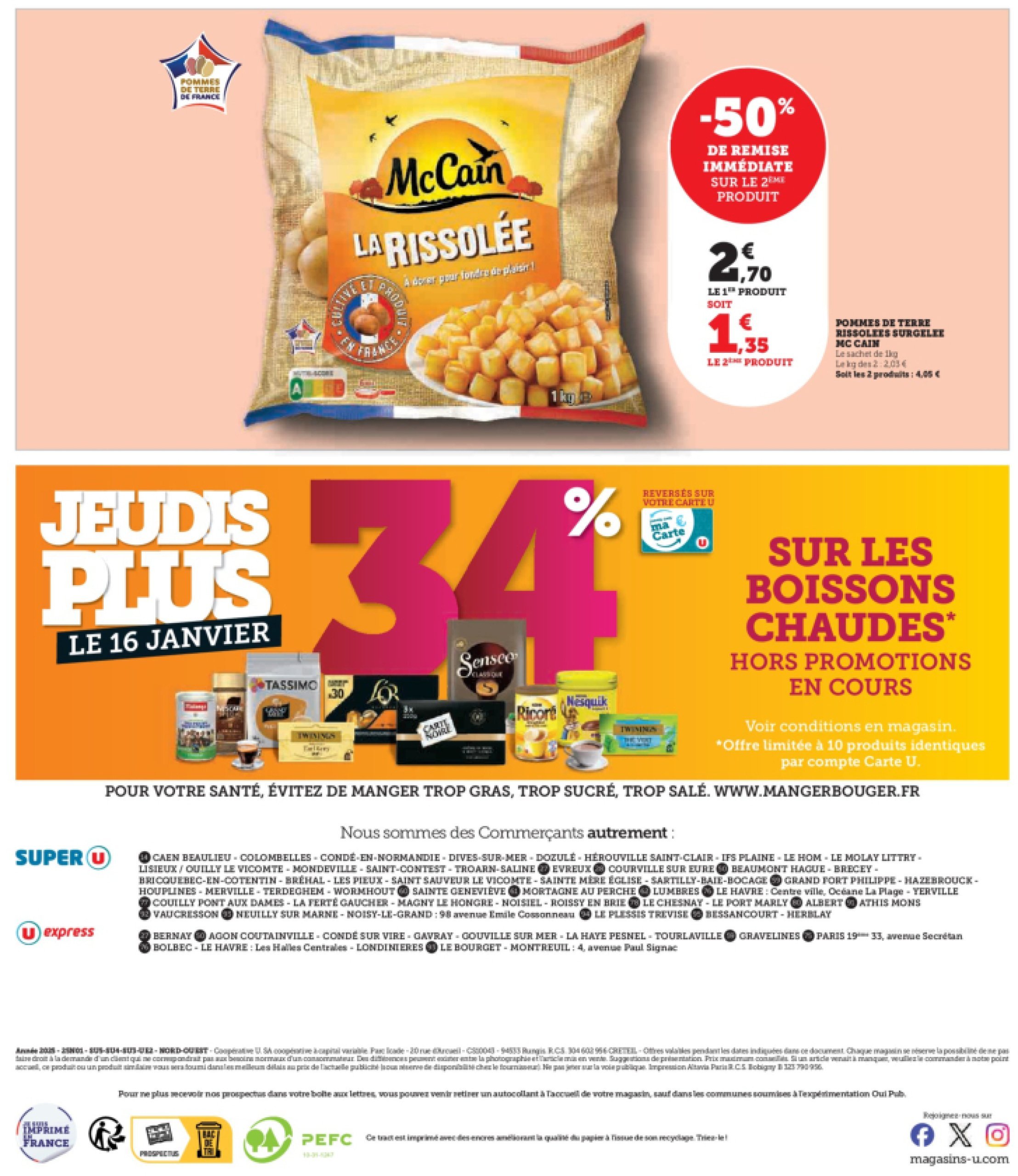 super-u - Catalogue Super U - Express U valable dès 14/01 - 19/01 - page: 16