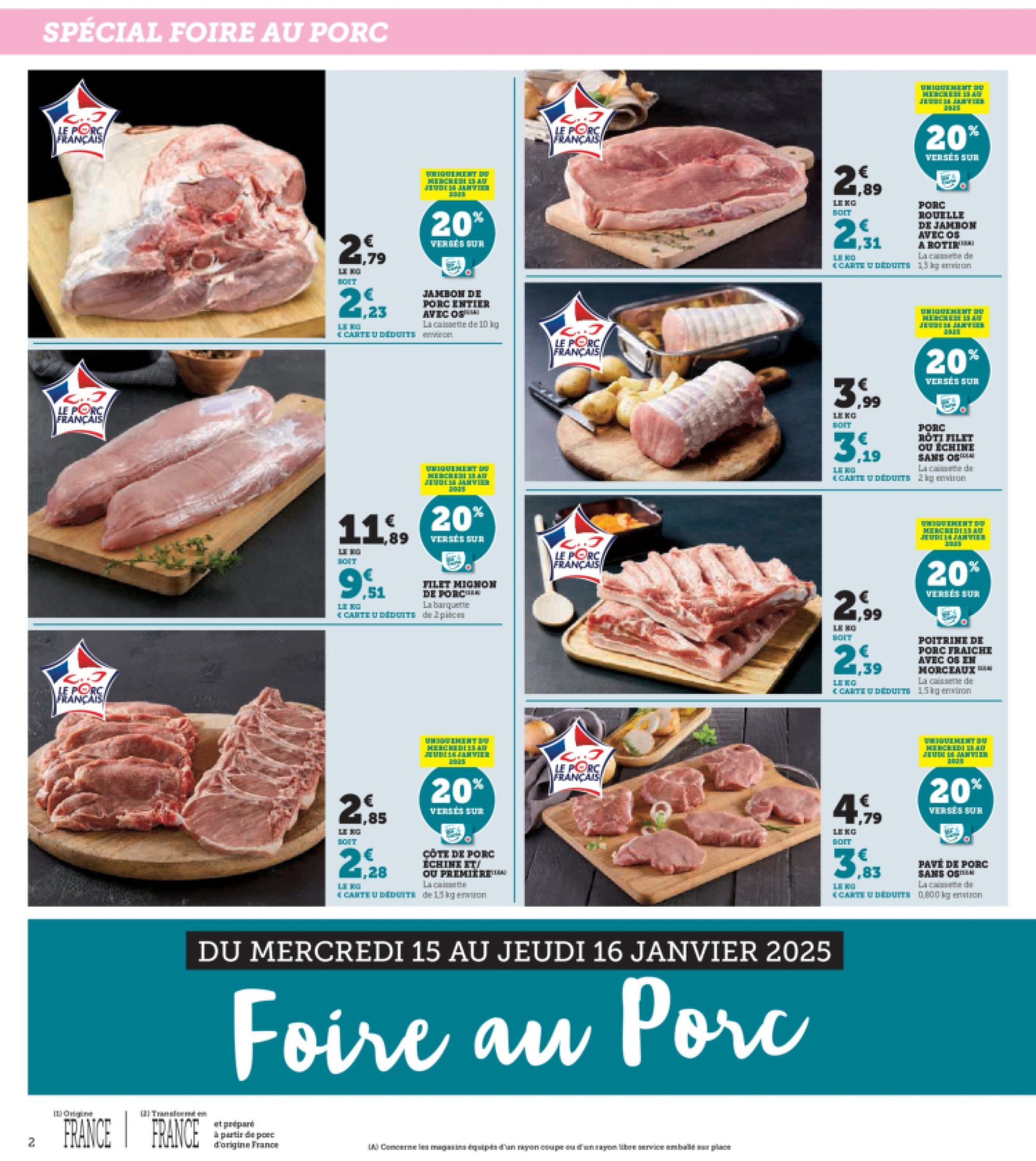 super-u - Catalogue Super U - Express U valable dès 14/01 - 19/01 - page: 2