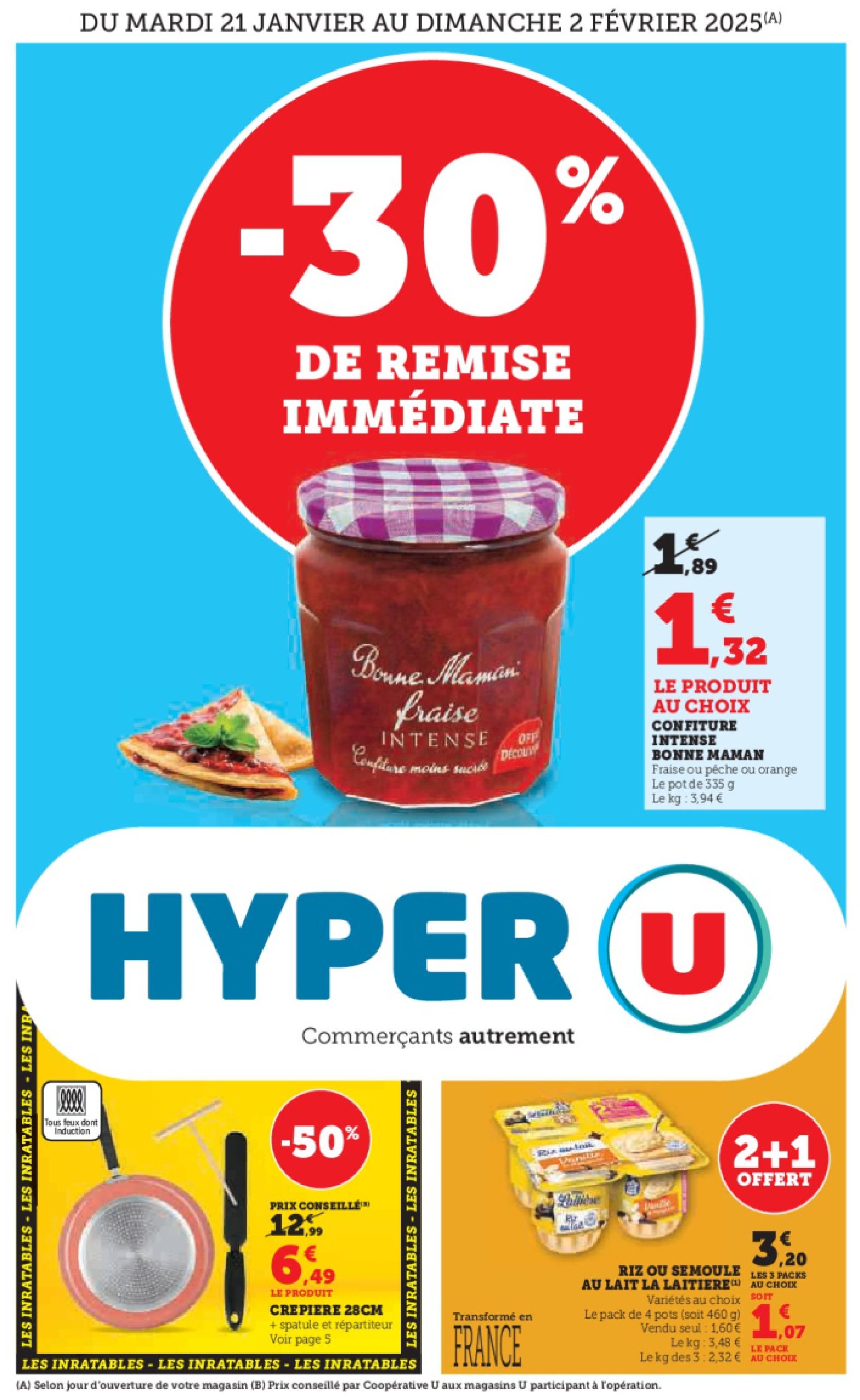 super-u - Catalogue Hyper U valable dès 21/01 - 02/02