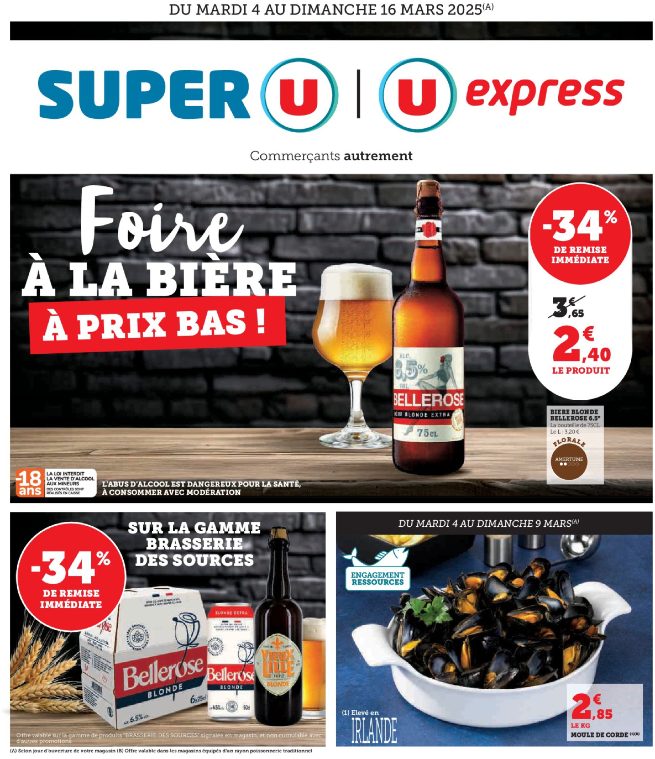 super-u - Catalogue Super U - Express valable dès 04/03 - 16/03