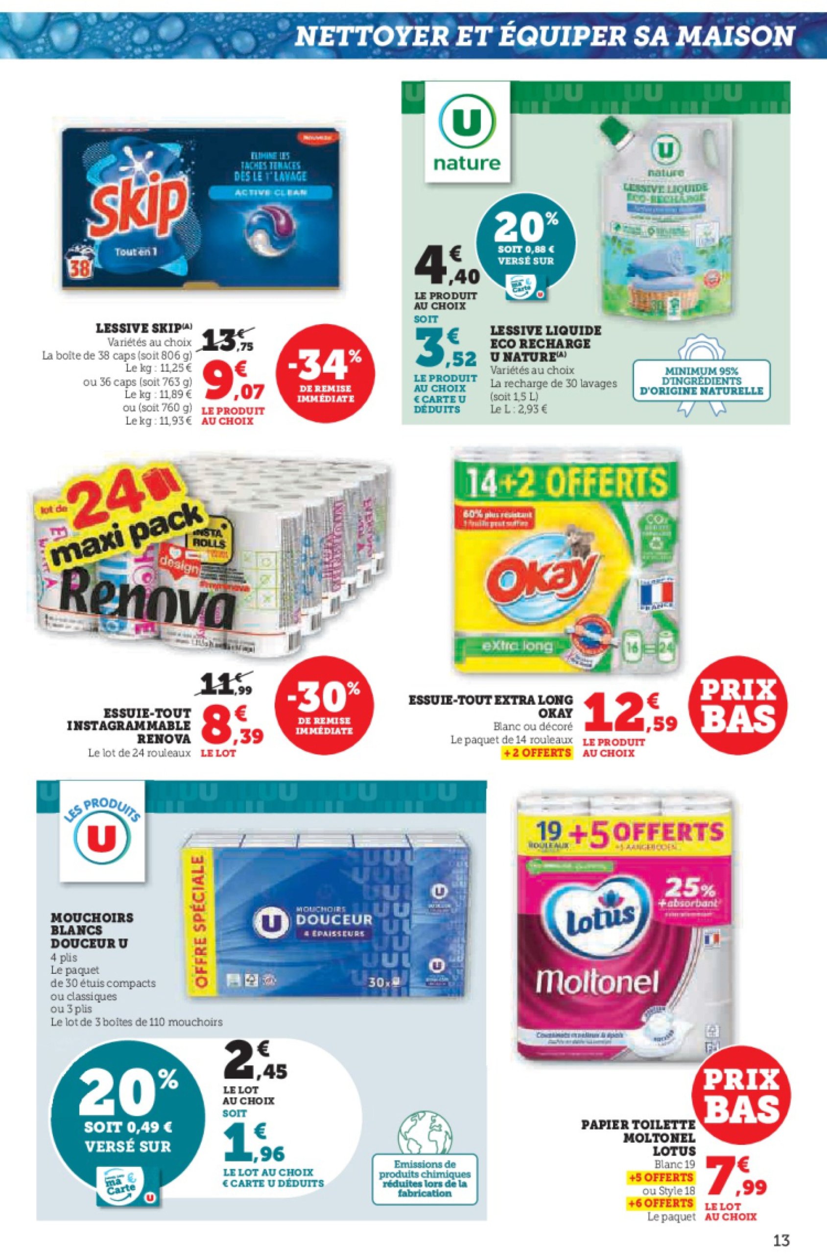 super-u - Catalogue Super U valable dès 23/04 - 04/05 - page: 13 super-u - Catalogue Super U valable dès 23/04 - 04/05 - page: 13
