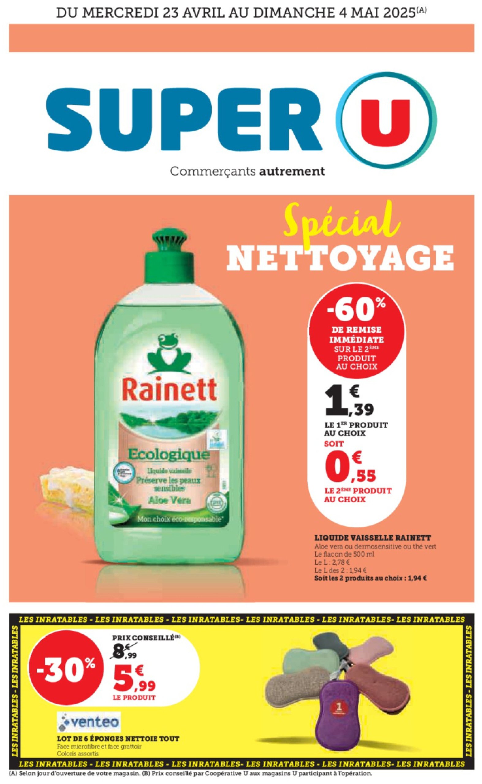 super-u - Catalogue Super U valable dès 23/04 - 04/05