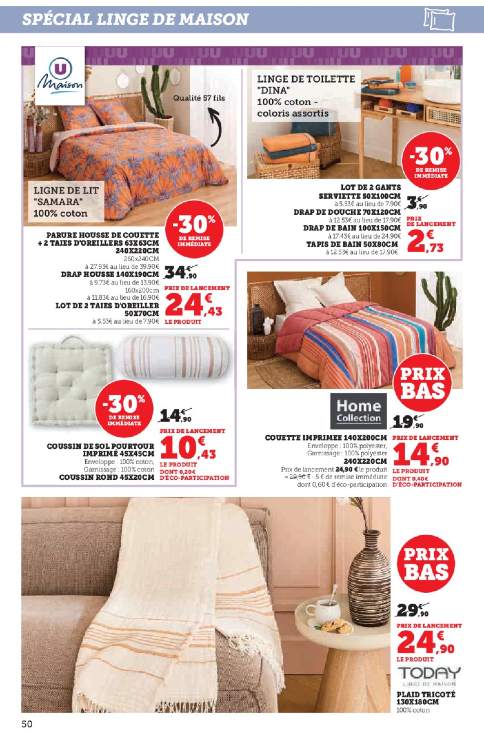 super-u - Catalogue Hyper U valable dès 23/04 - 04/05 - page: 50 super-u - Catalogue Hyper U valable dès 23/04 - 04/05 - page: 50