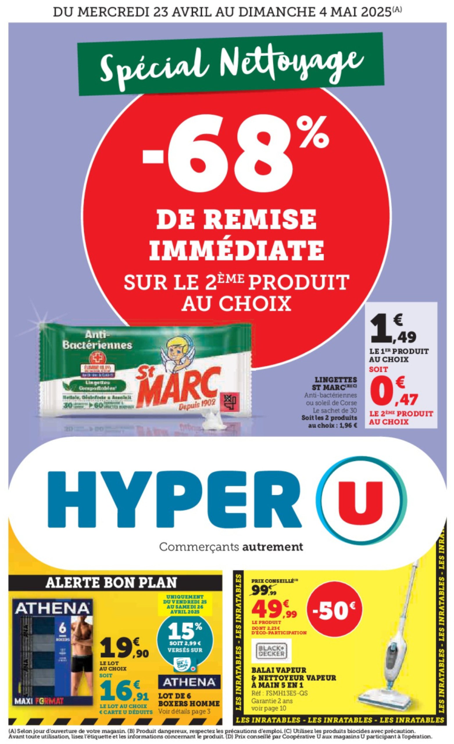 super-u - Catalogue Hyper U valable dès 23/04 - 04/05 - page: 1 super-u - Catalogue Hyper U valable dès 23/04 - 04/05 - page: 1