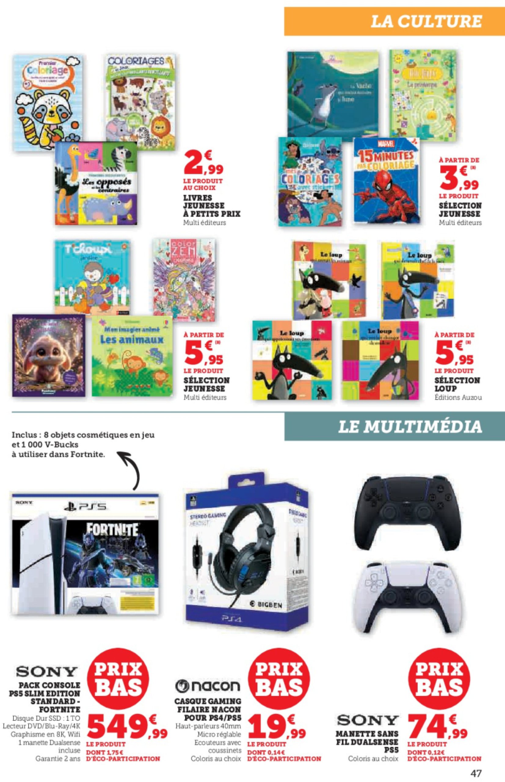 super-u - Catalogue Hyper U valable dès 23/04 - 04/05 - page: 47 super-u - Catalogue Hyper U valable dès 23/04 - 04/05 - page: 47