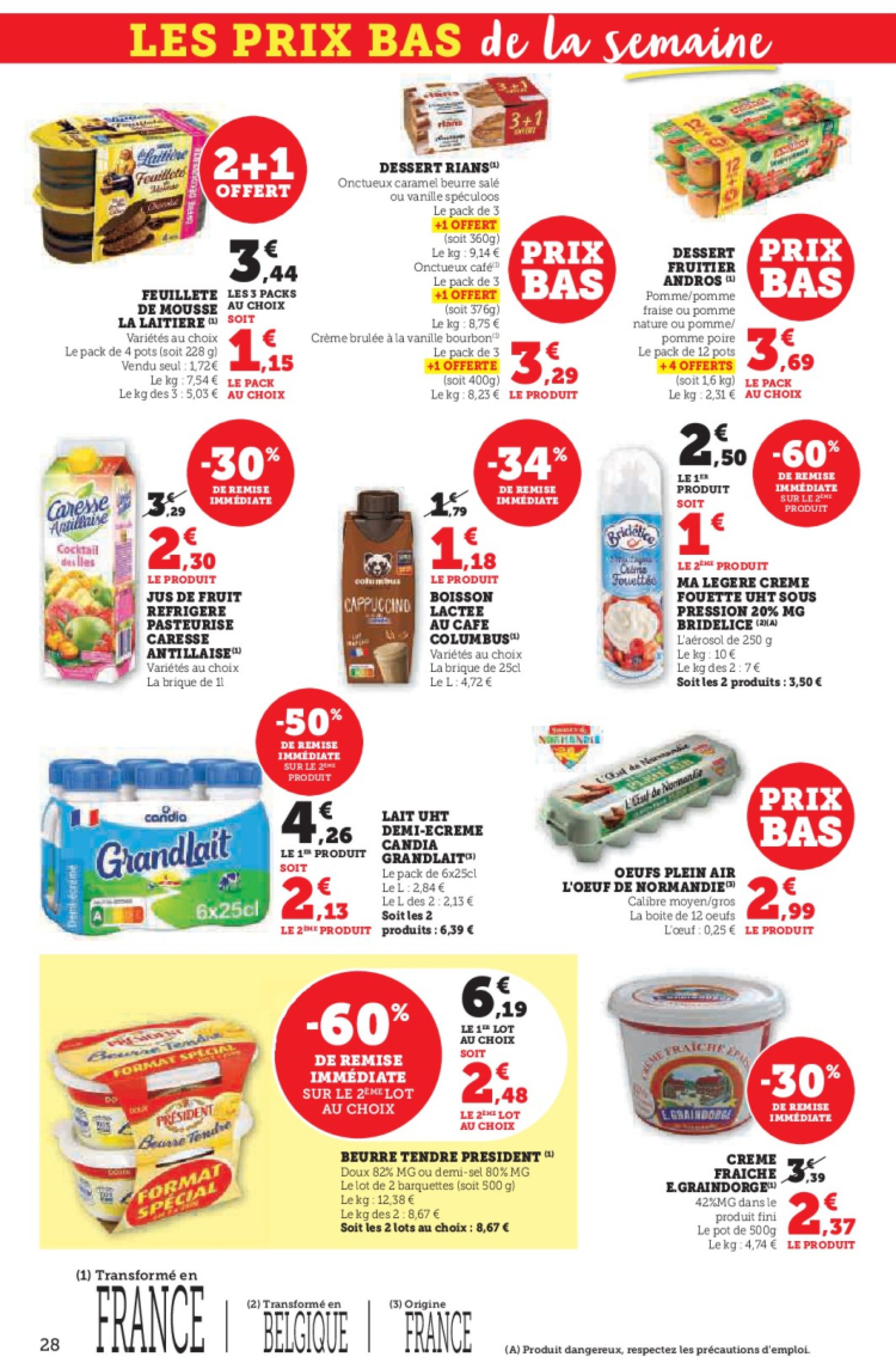 super-u - Catalogue Hyper U valable dès 23/04 - 04/05 - page: 28 super-u - Catalogue Hyper U valable dès 23/04 - 04/05 - page: 28