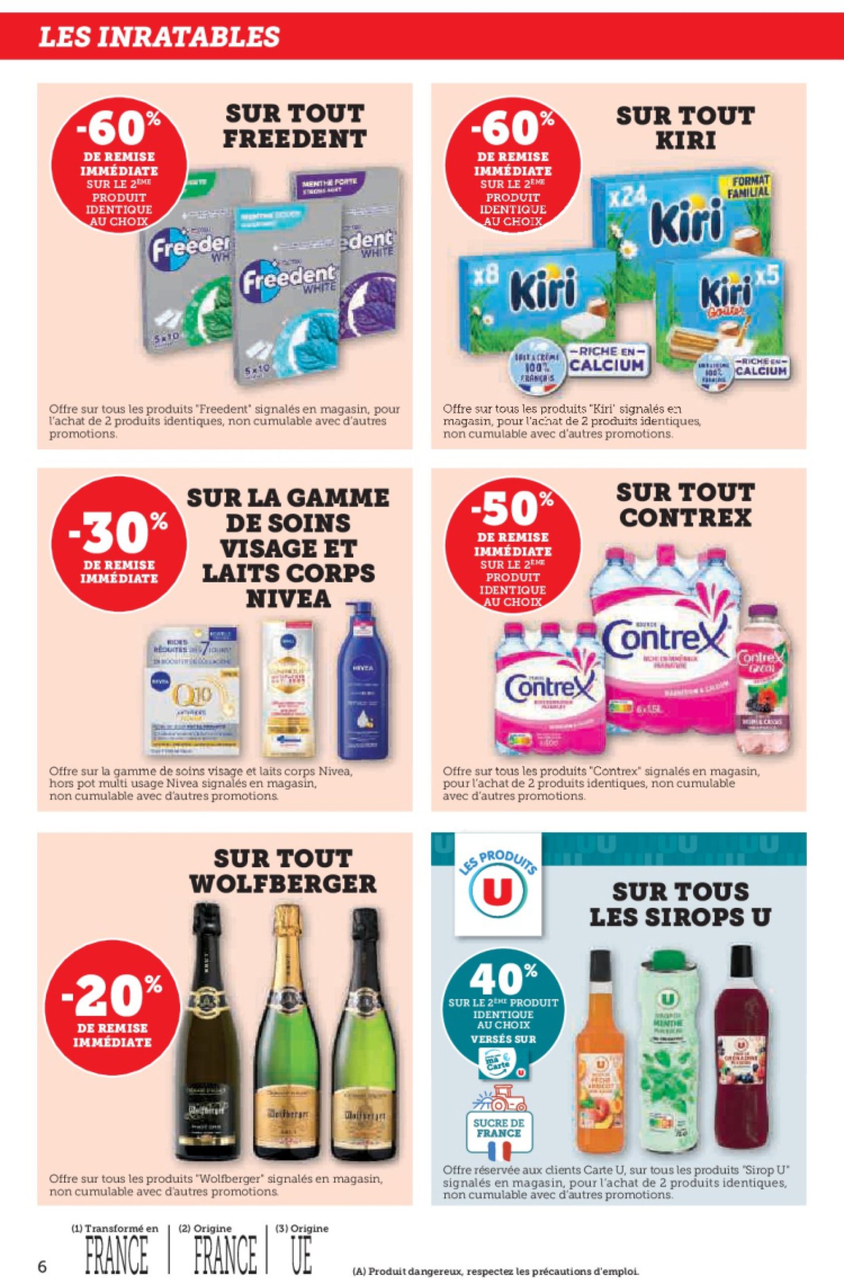 super-u - Catalogue Hyper U valable dès 23/04 - 04/05 - page: 6 super-u - Catalogue Hyper U valable dès 23/04 - 04/05 - page: 6