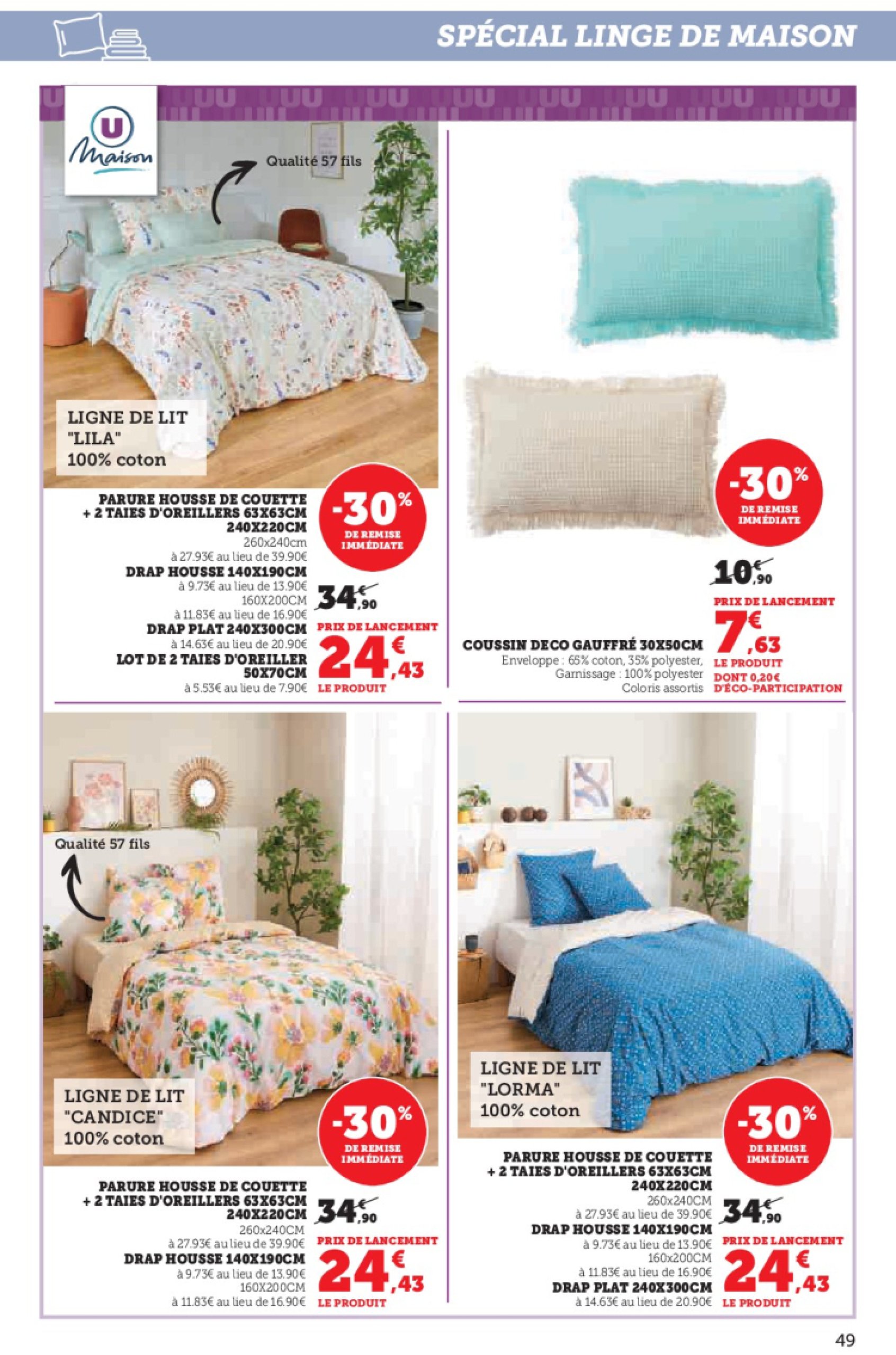 super-u - Catalogue Hyper U valable dès 23/04 - 04/05 - page: 49 super-u - Catalogue Hyper U valable dès 23/04 - 04/05 - page: 49