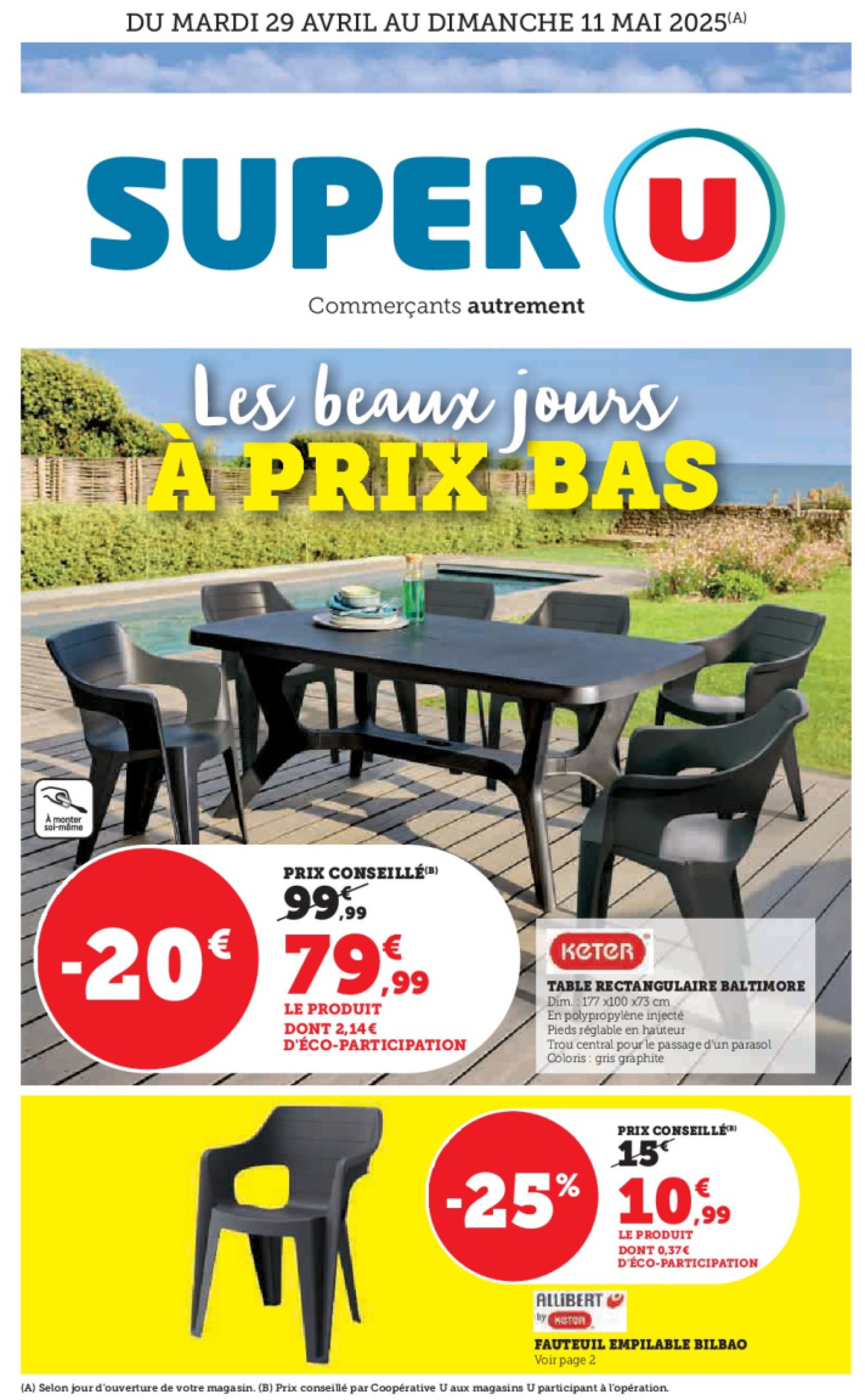 super-u - Catalogue Super U valable dès 29/04 - 11/05