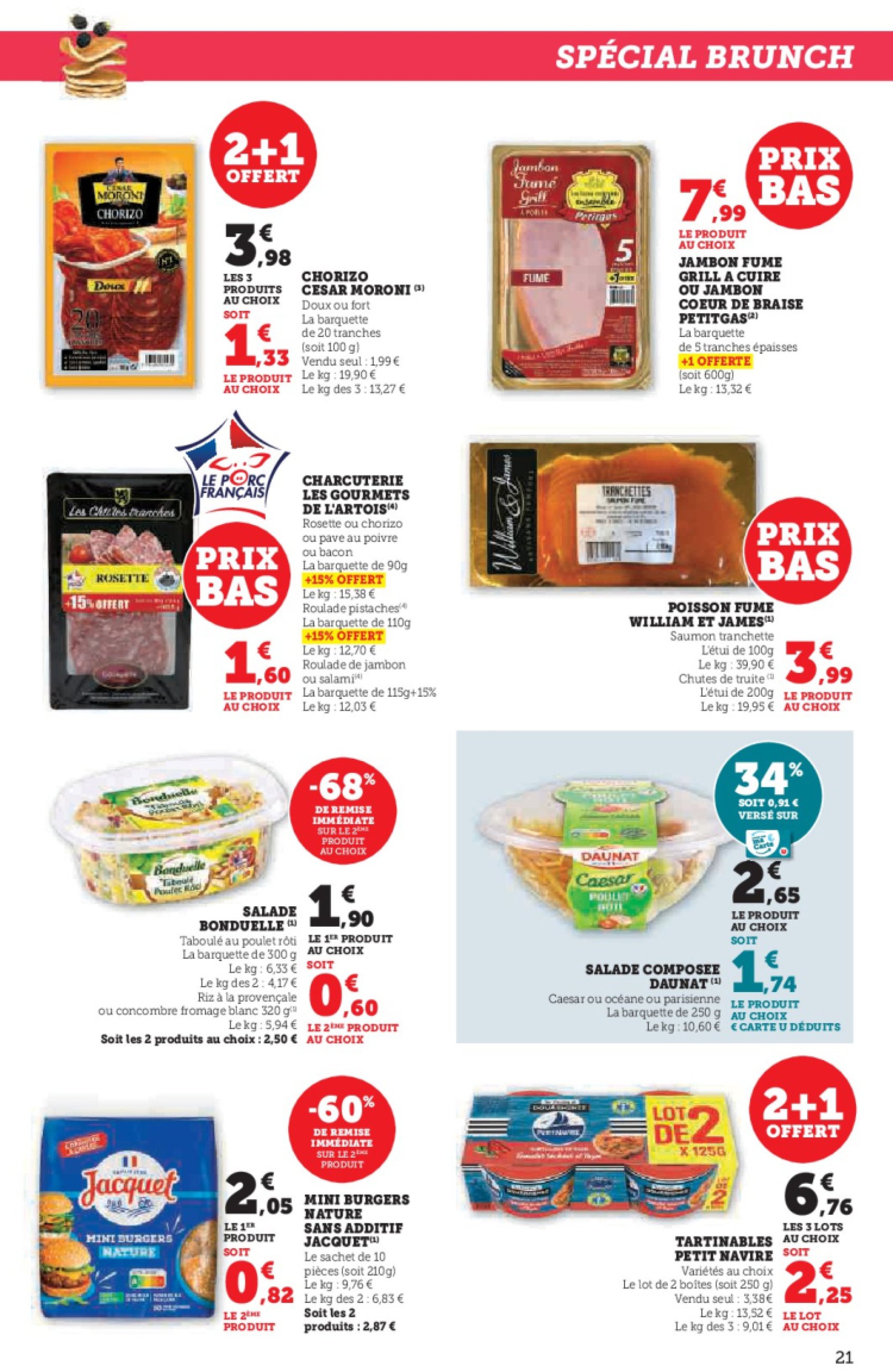 super-u - Catalogue Hyper U - Spécial cuisine traditionnelle à prix bas ! valable dès 29/04 - 11/05 - page: 21 super-u - Catalogue Hyper U - Spécial cuisine traditionnelle à prix bas ! valable dès 29/04 - 11/05 - page: 21