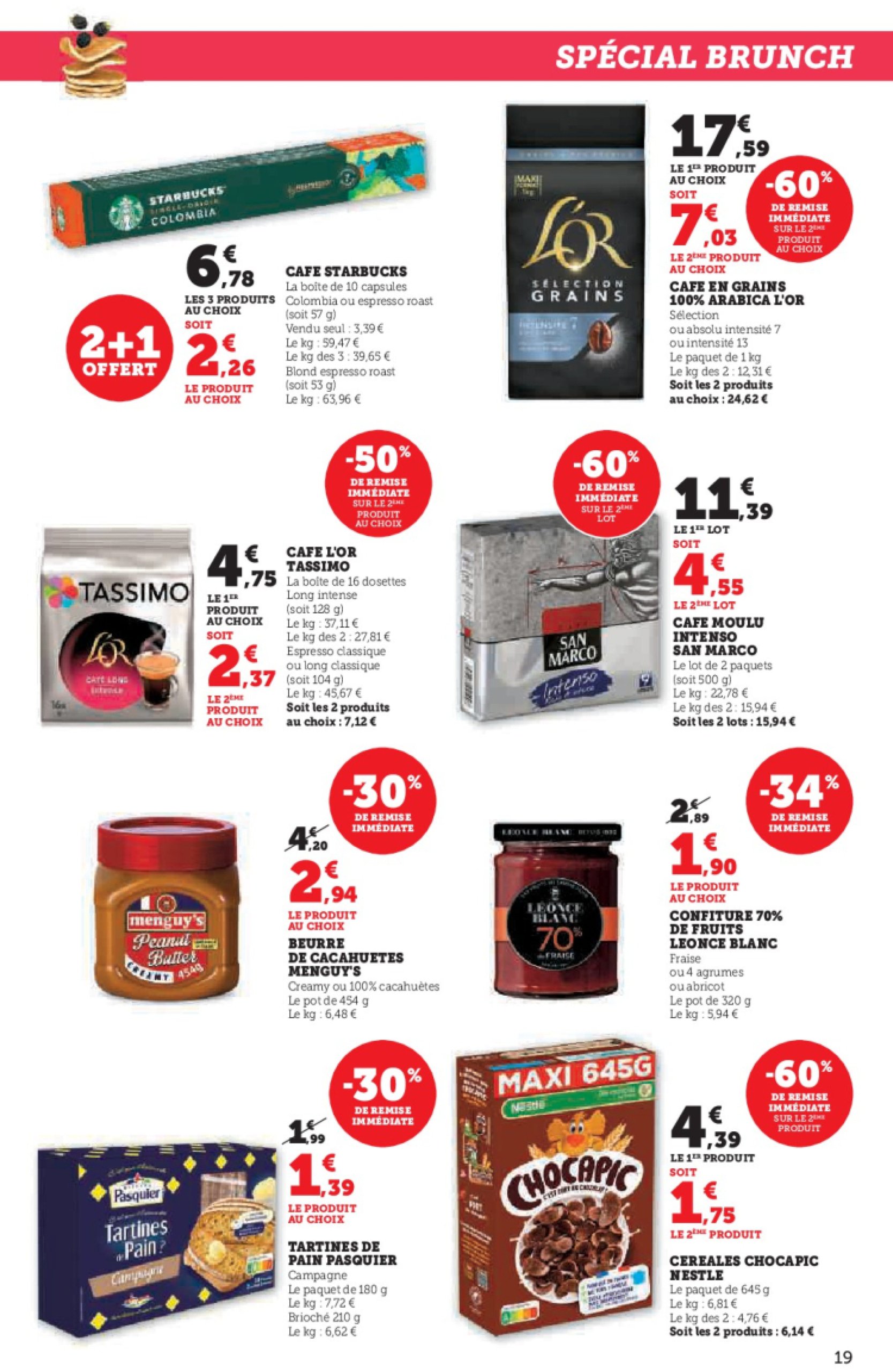 super-u - Catalogue Hyper U - Spécial cuisine traditionnelle à prix bas ! valable dès 29/04 - 11/05 - page: 19 super-u - Catalogue Hyper U - Spécial cuisine traditionnelle à prix bas ! valable dès 29/04 - 11/05 - page: 19