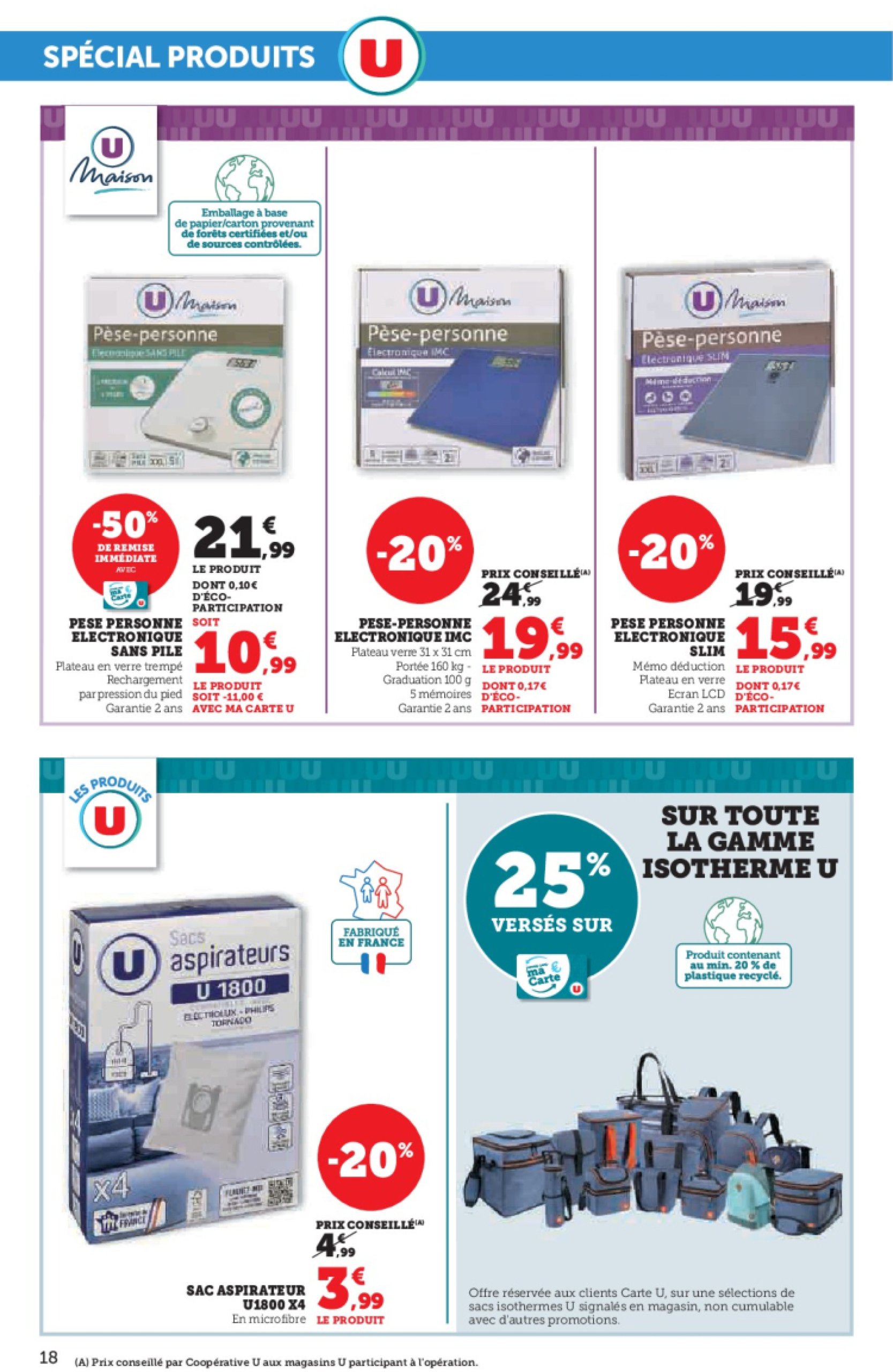 super-u - Catalogue Hyper U - Spécial cuisine traditionnelle à prix bas ! valable dès 29/04 - 11/05 - page: 18 super-u - Catalogue Hyper U - Spécial cuisine traditionnelle à prix bas ! valable dès 29/04 - 11/05 - page: 18