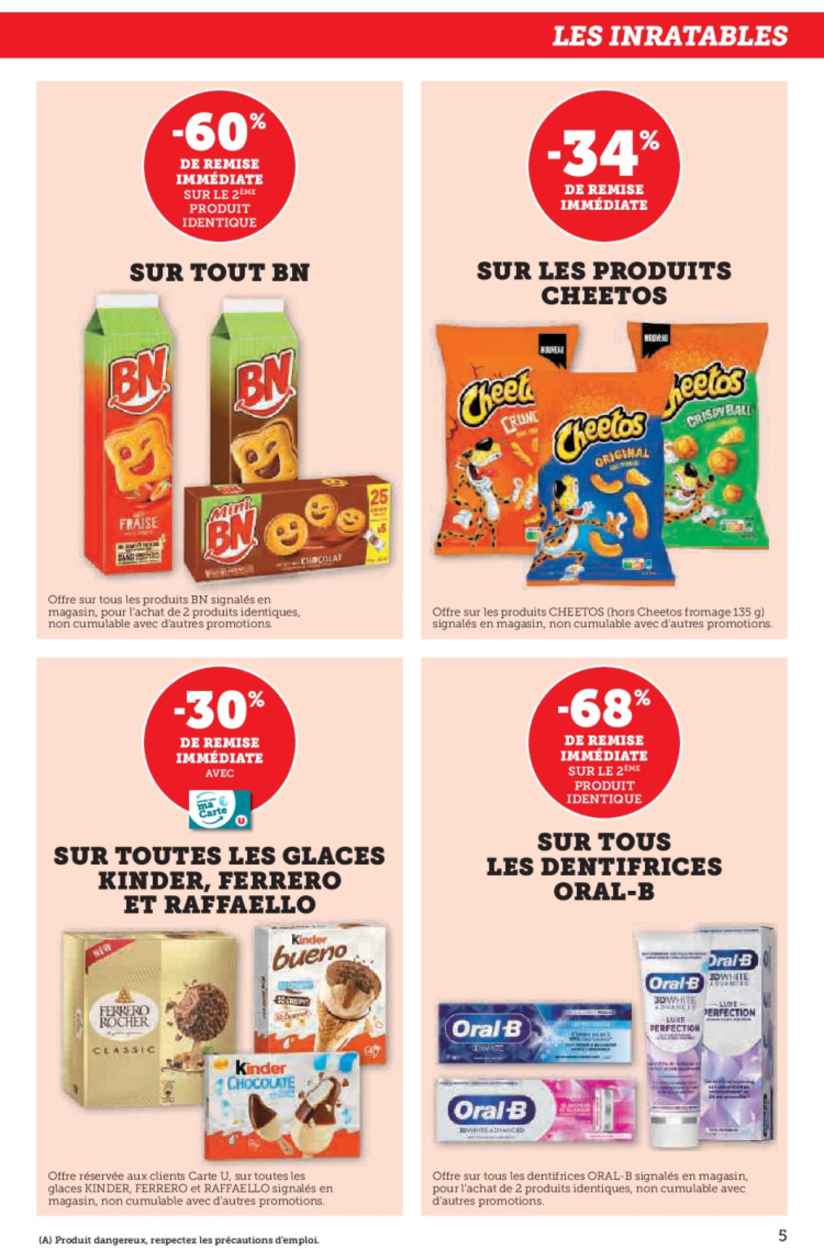 super-u - Catalogue Hyper U - Spécial cuisine traditionnelle à prix bas ! valable dès 29/04 - 11/05 - page: 5 super-u - Catalogue Hyper U - Spécial cuisine traditionnelle à prix bas ! valable dès 29/04 - 11/05 - page: 5