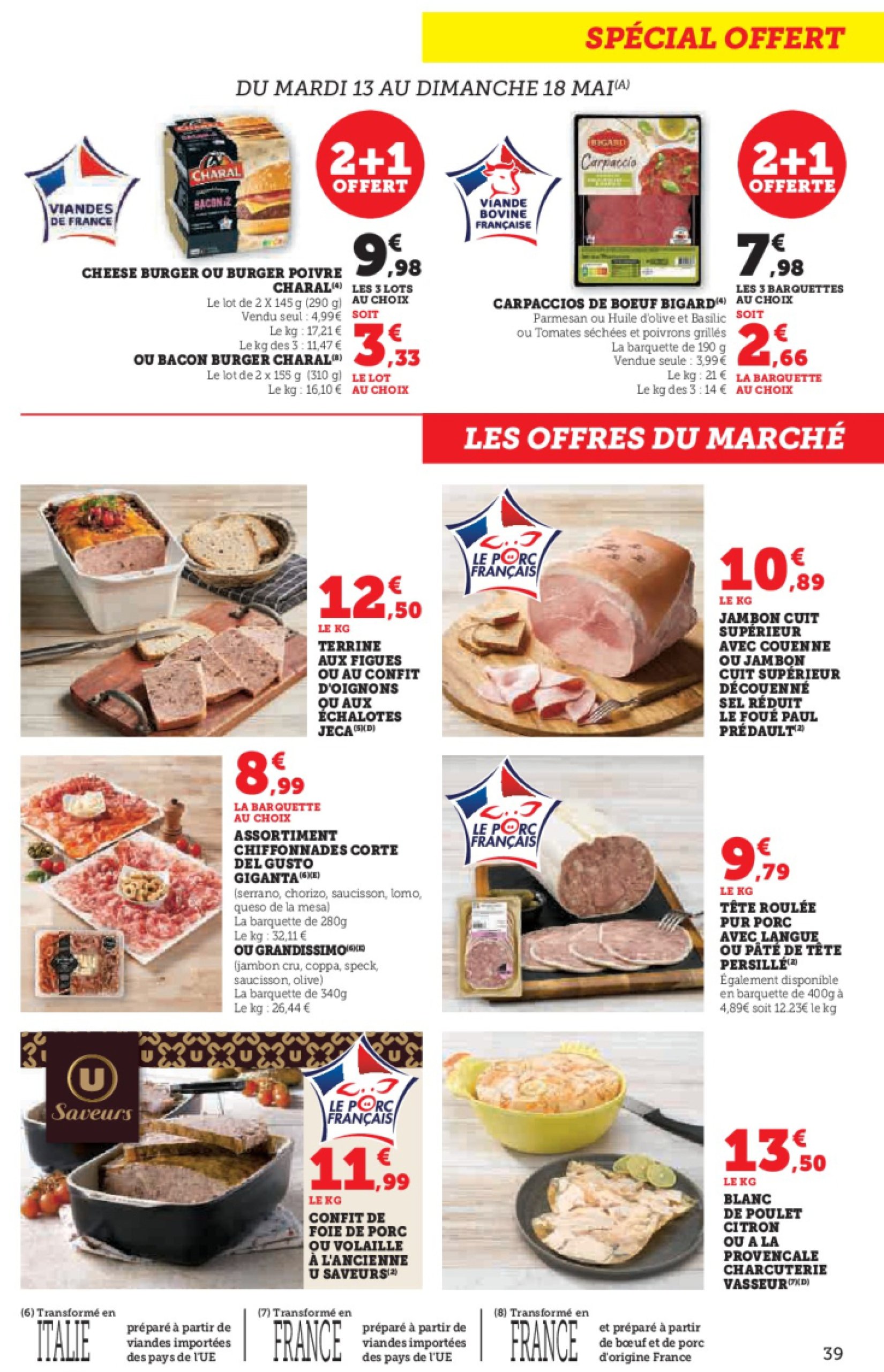 super-u - Catalogue Hyper U - Fête des Mères ! valable dès 13/05 - 25/05 - page: 39 super-u - Catalogue Hyper U - Fête des Mères ! valable dès 13/05 - 25/05 - page: 39