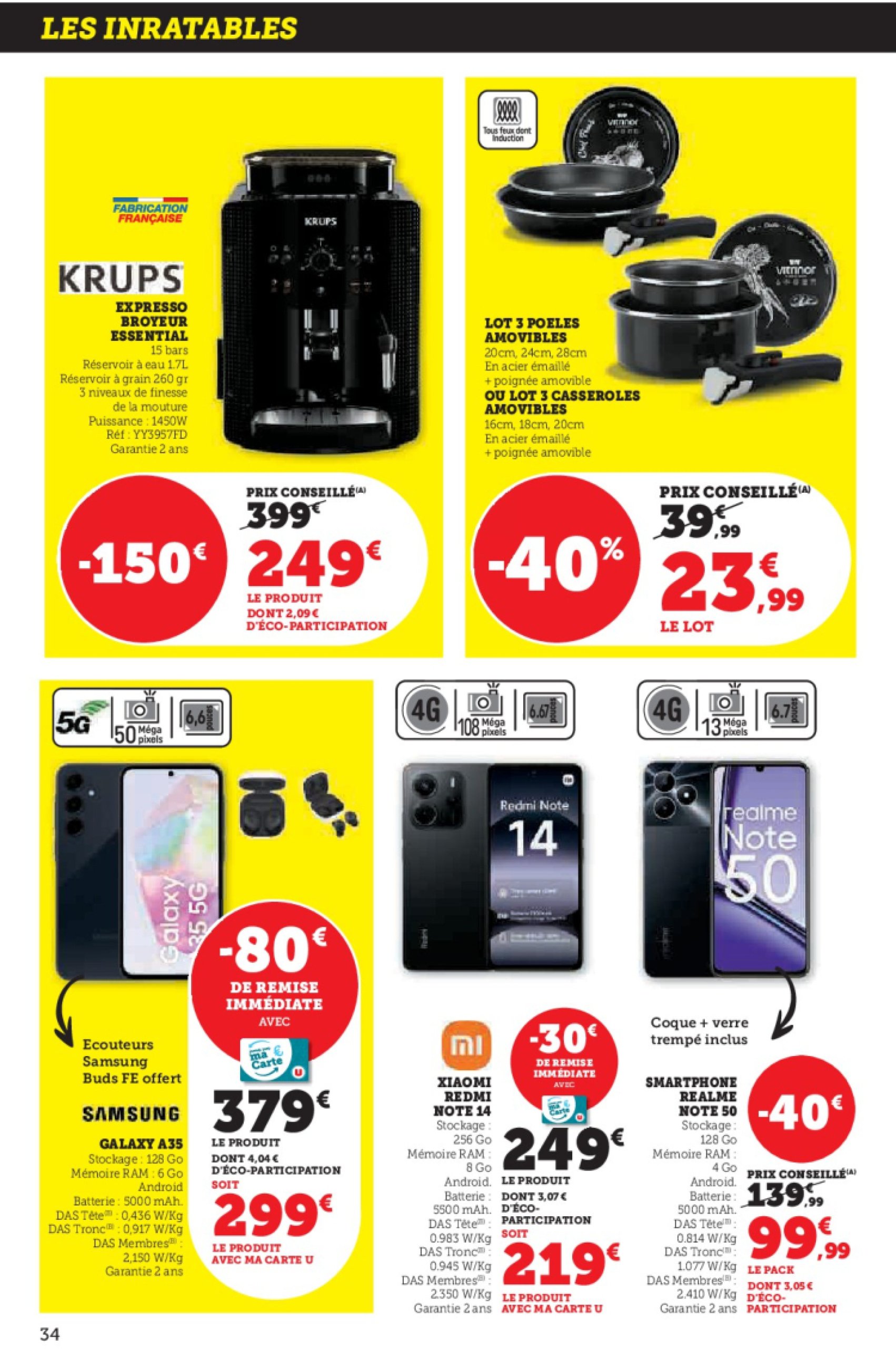super-u - Catalogue Hyper U valable dès 20/05 - 01/06 - page: 34 super-u - Catalogue Hyper U valable dès 20/05 - 01/06 - page: 34