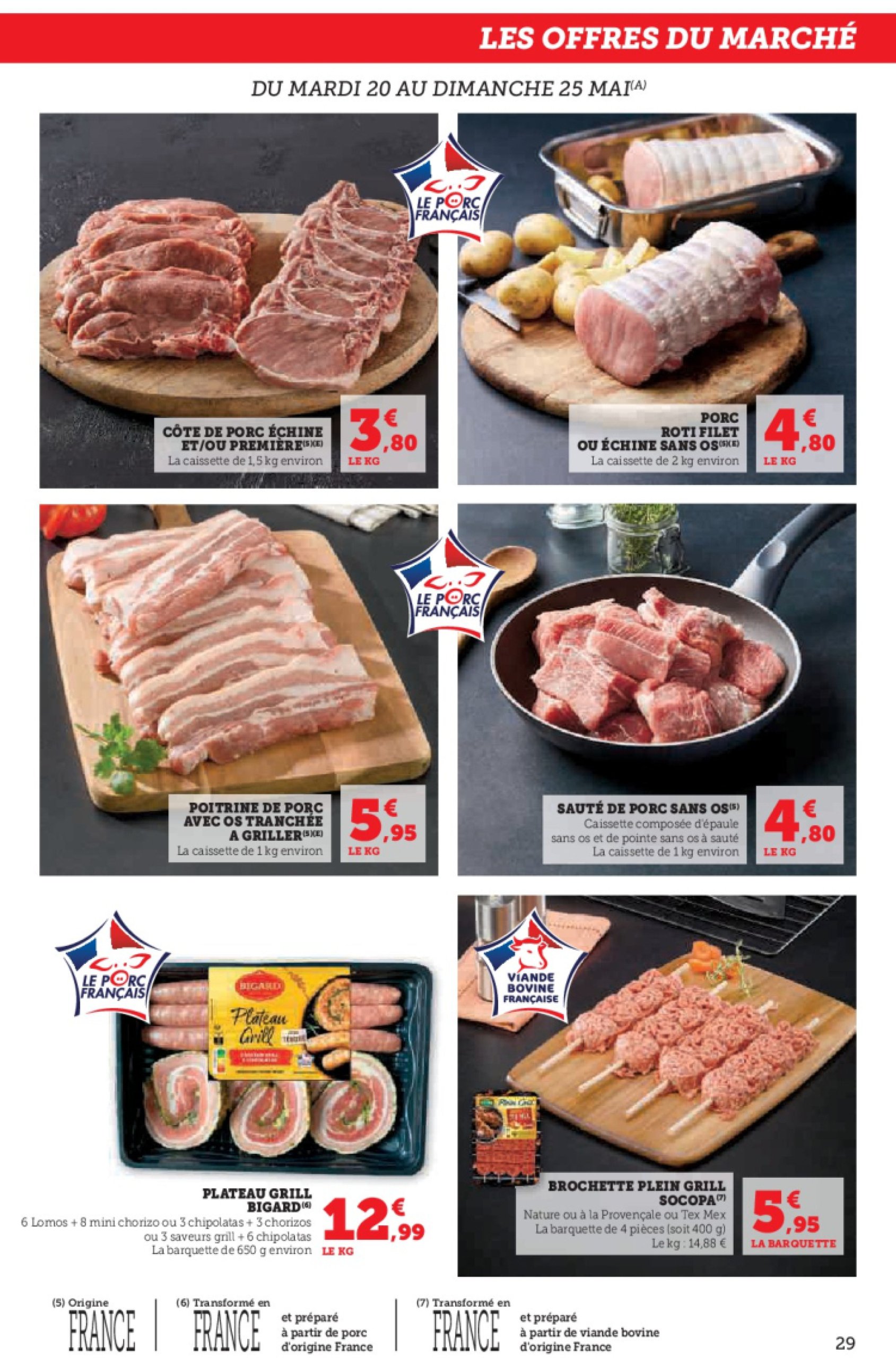 super-u - Catalogue Hyper U valable dès 20/05 - 01/06 - page: 29 super-u - Catalogue Hyper U valable dès 20/05 - 01/06 - page: 29