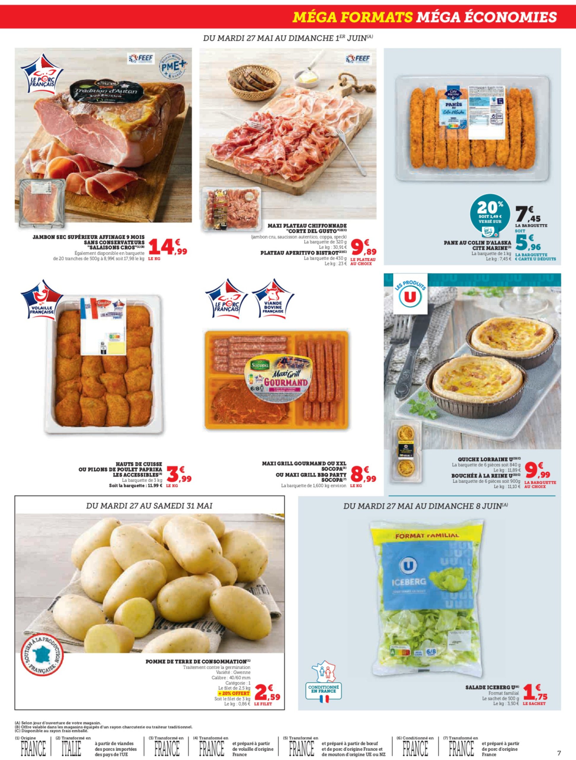 super-u - Catalogue Super U - Brochure valable dès 27/05 - 08/06 - page: 7