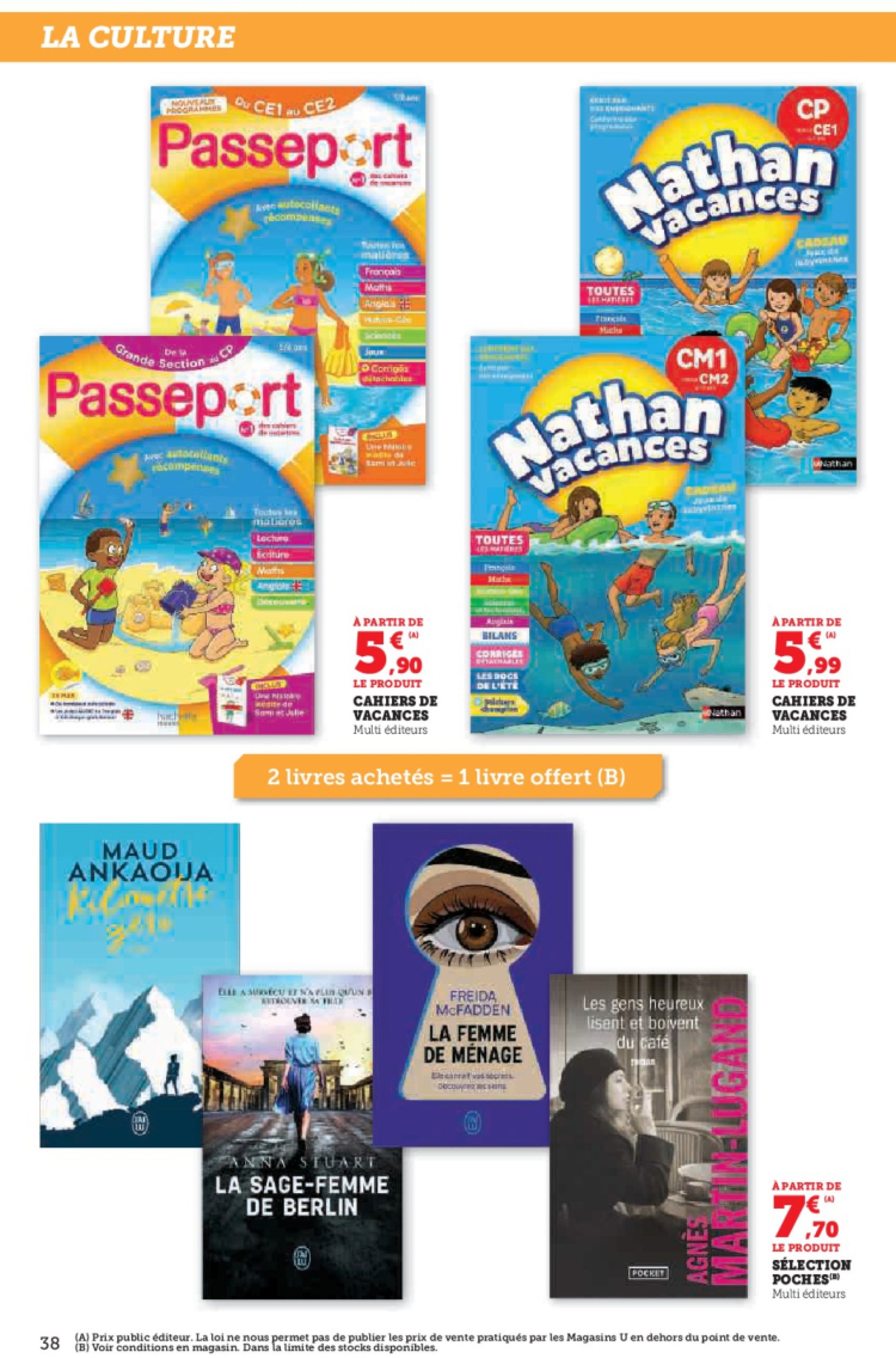super-u - Catalogue Super U valable dès 03/06 - 15/06 - page: 38 super-u - Catalogue Super U valable dès 03/06 - 15/06 - page: 38